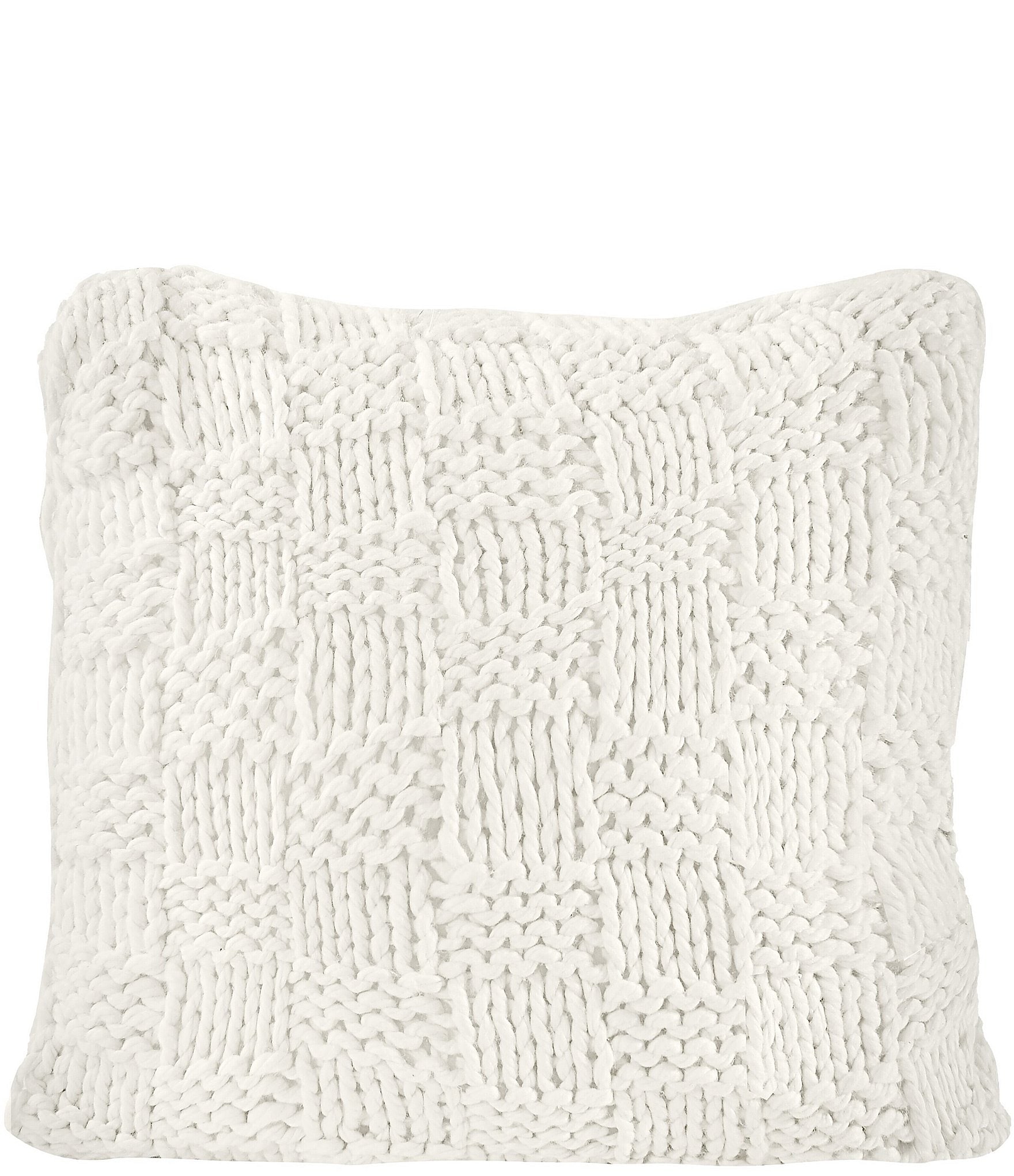 HiEnd Accents Cable Knit Pillow - Sage Green