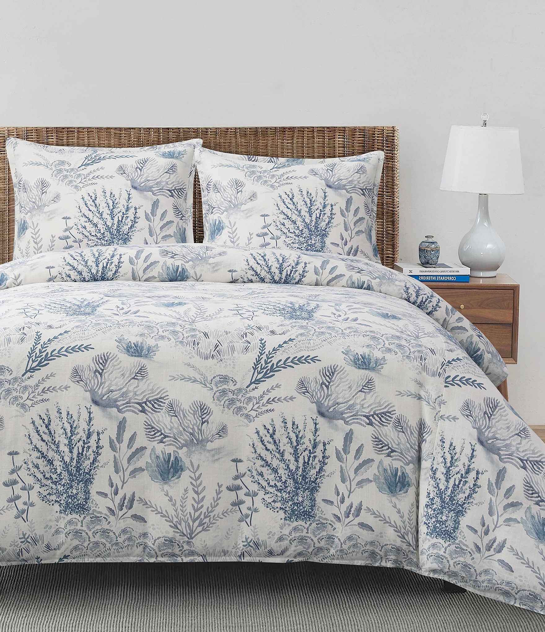 HiEnd Accents Coastal Collection Oceania Tropical Reefs Duvet Cover ...