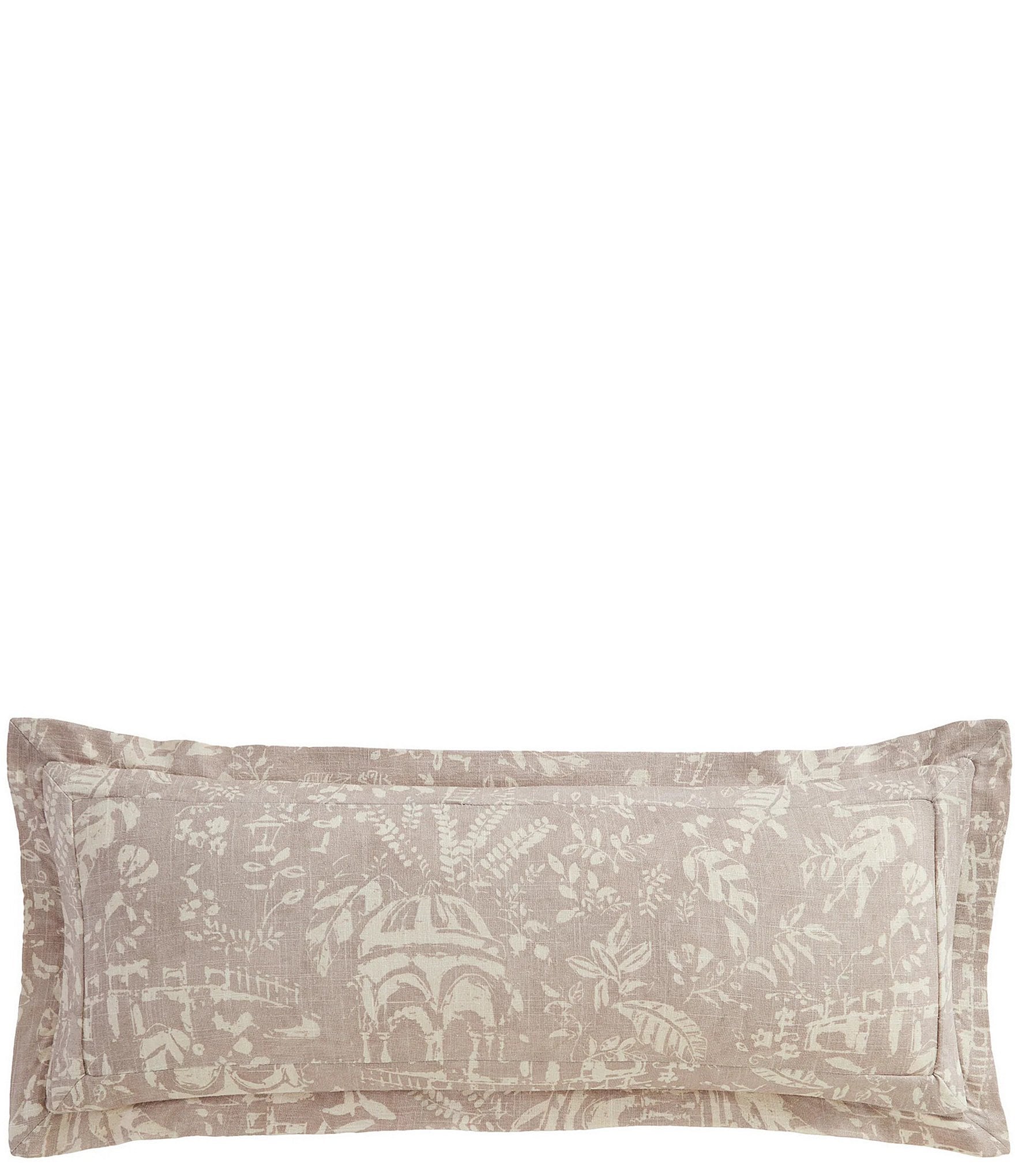 HiEnd Accents Genoa Linen Blend Lumbar Pillow