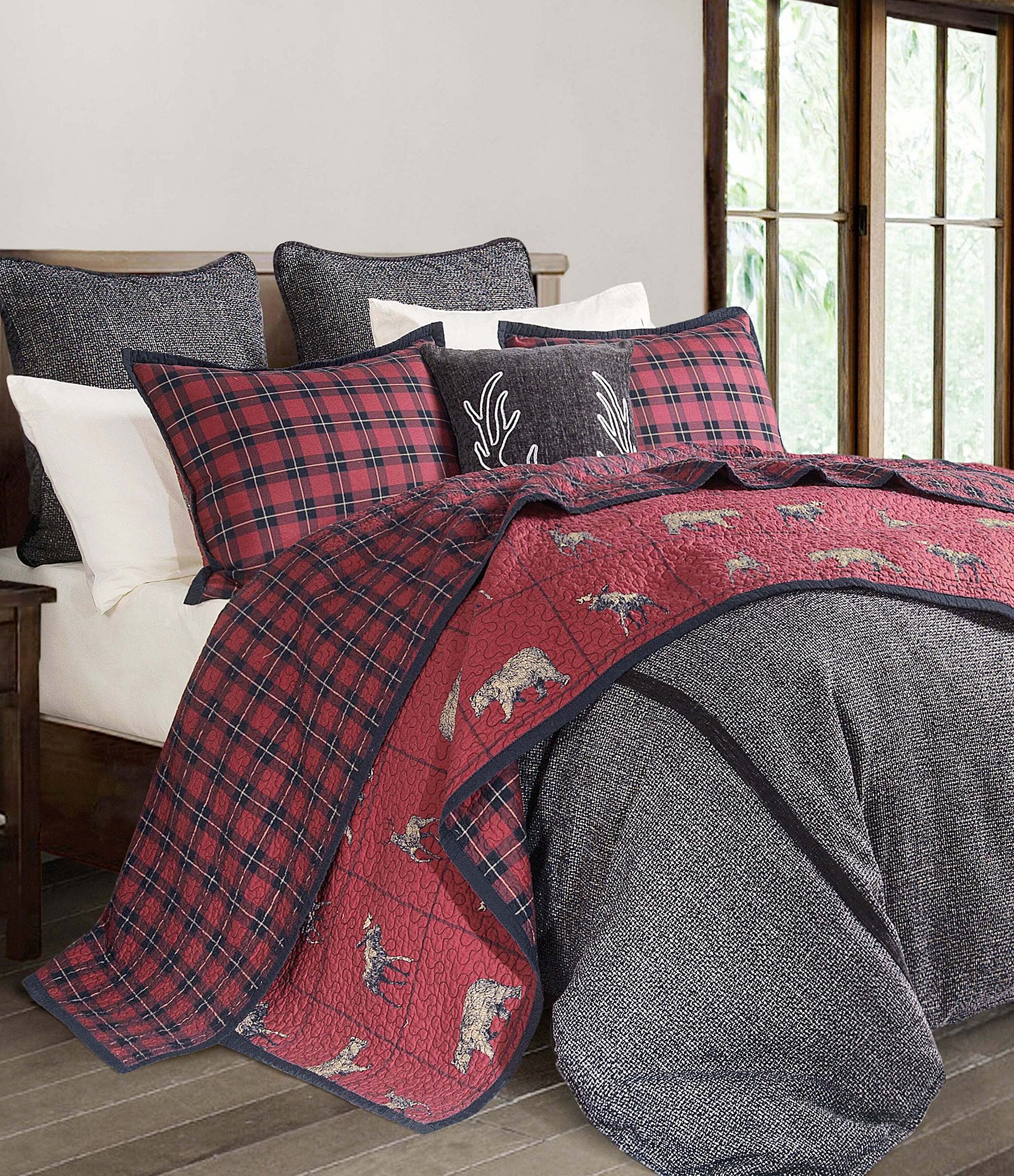 HiEnd Accents Hamilton Tweed Duvet Cover Mini Set