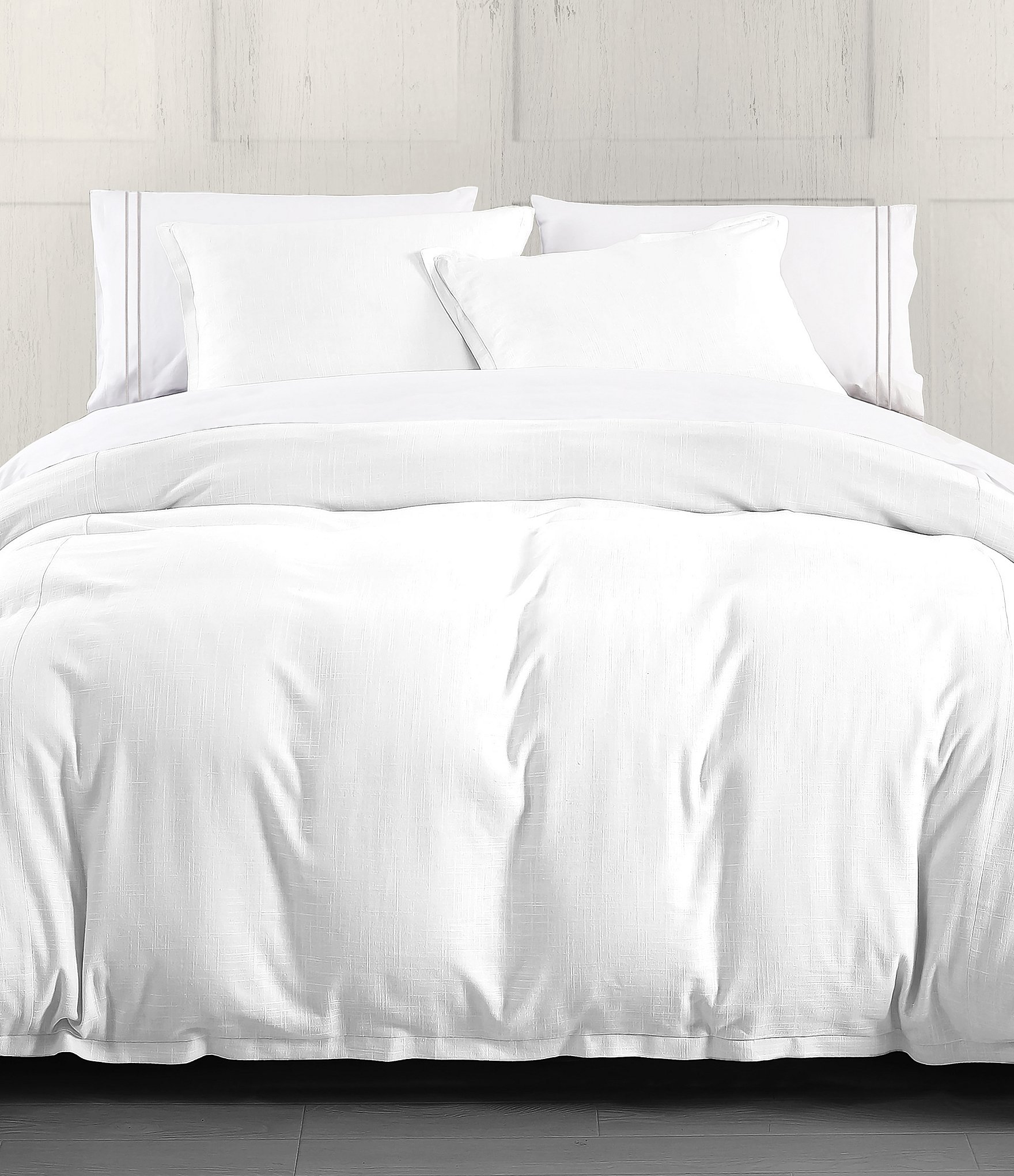 HiEnd Accents Hera Flange Linen Comforter Mini Set