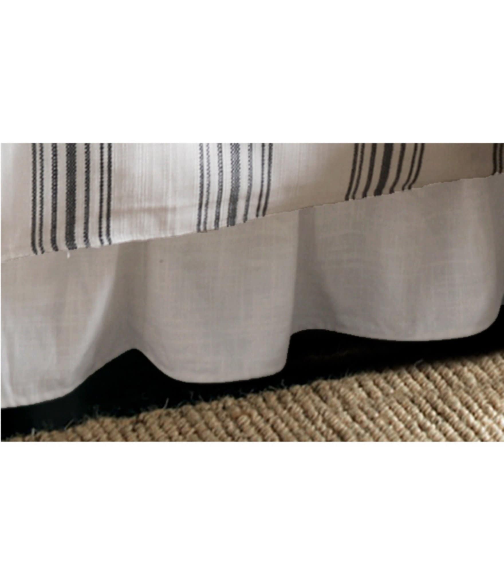 HiEnd Accents Linen Gathered Bed Skirt | Dillard's