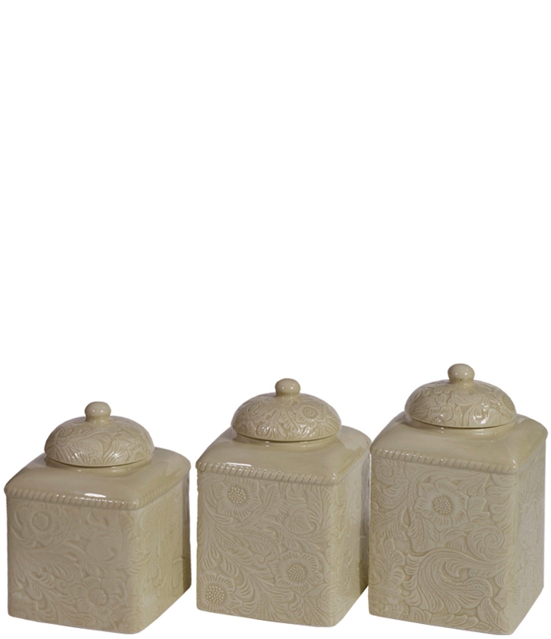 HiEnd Accents Savannah Canisters, Set of 3