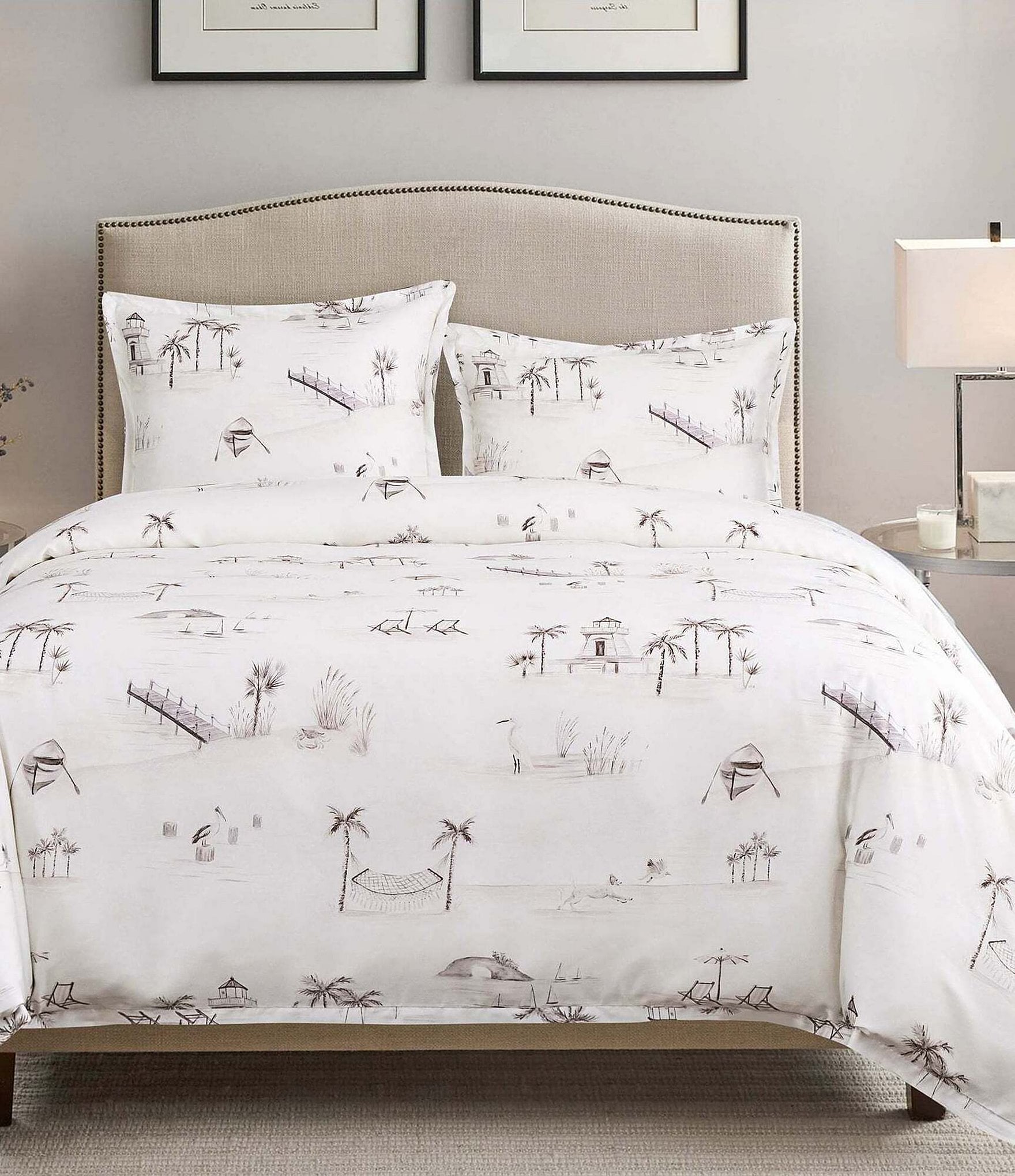 HiEnd Accents Seaside Moisture Wicking Euro Sham
