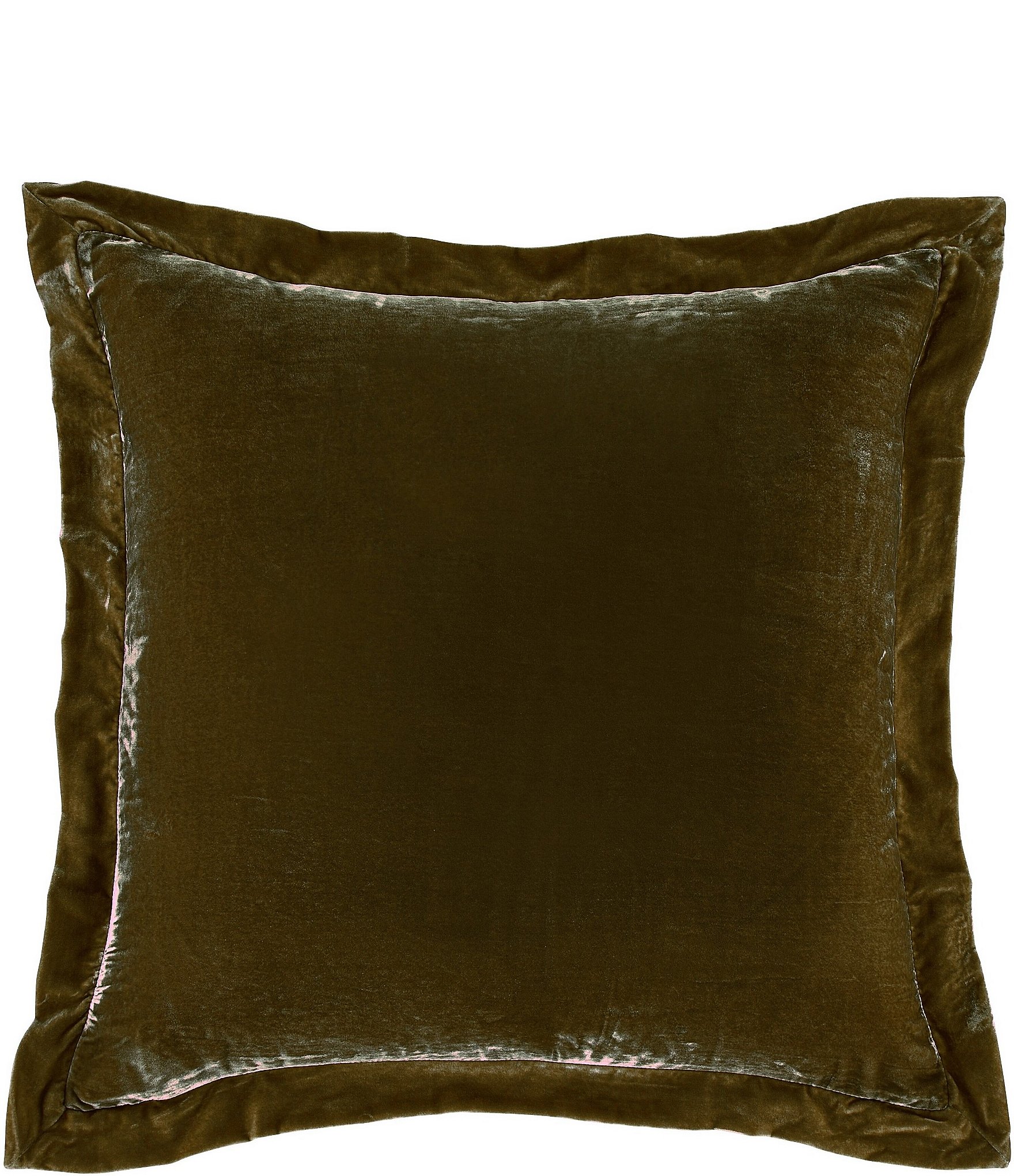 HiEnd Accents Stella Silk Velvet Flanged Euro Sham