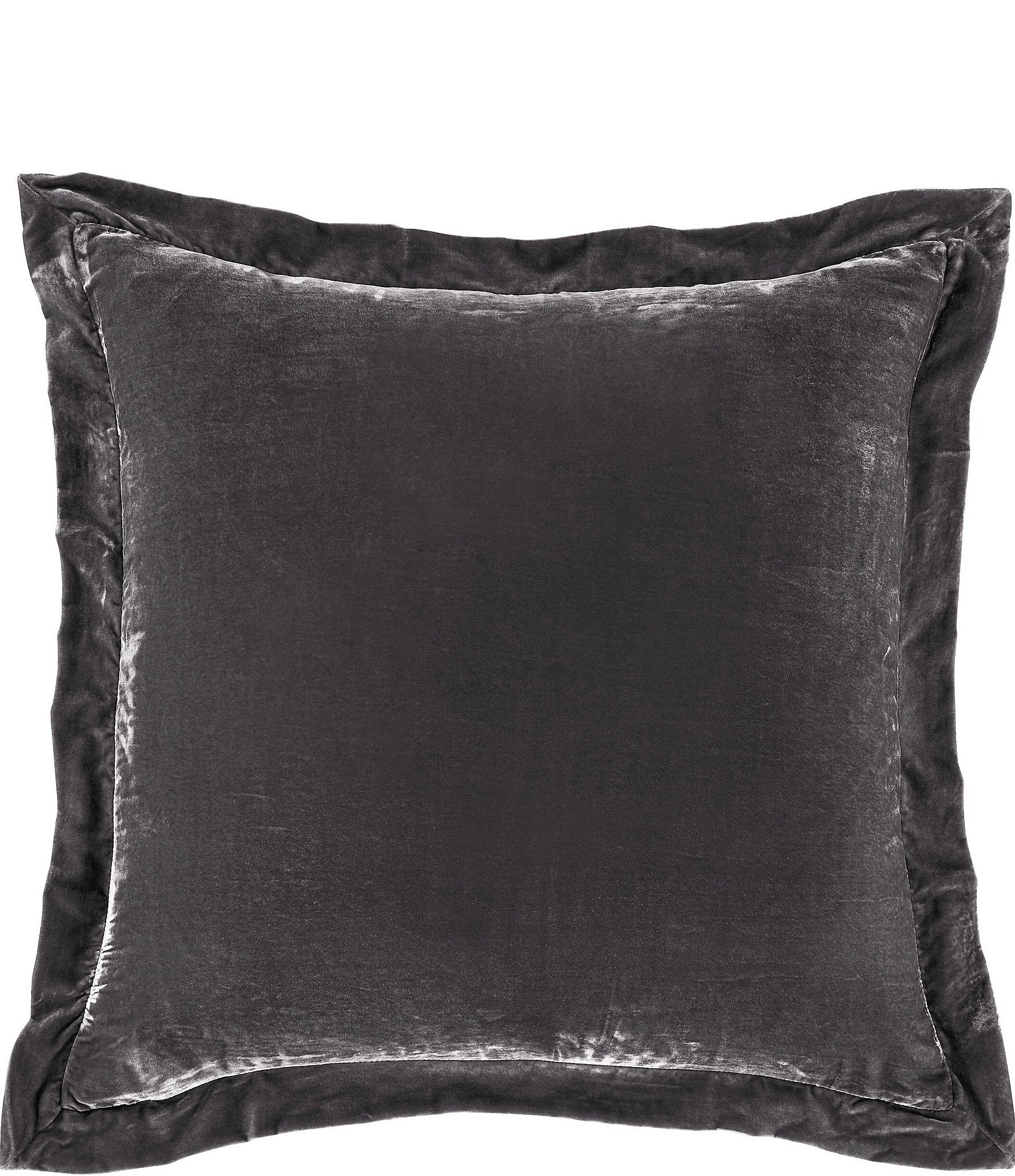 HiEnd Accents Stella Silk Velvet Flanged Euro Sham