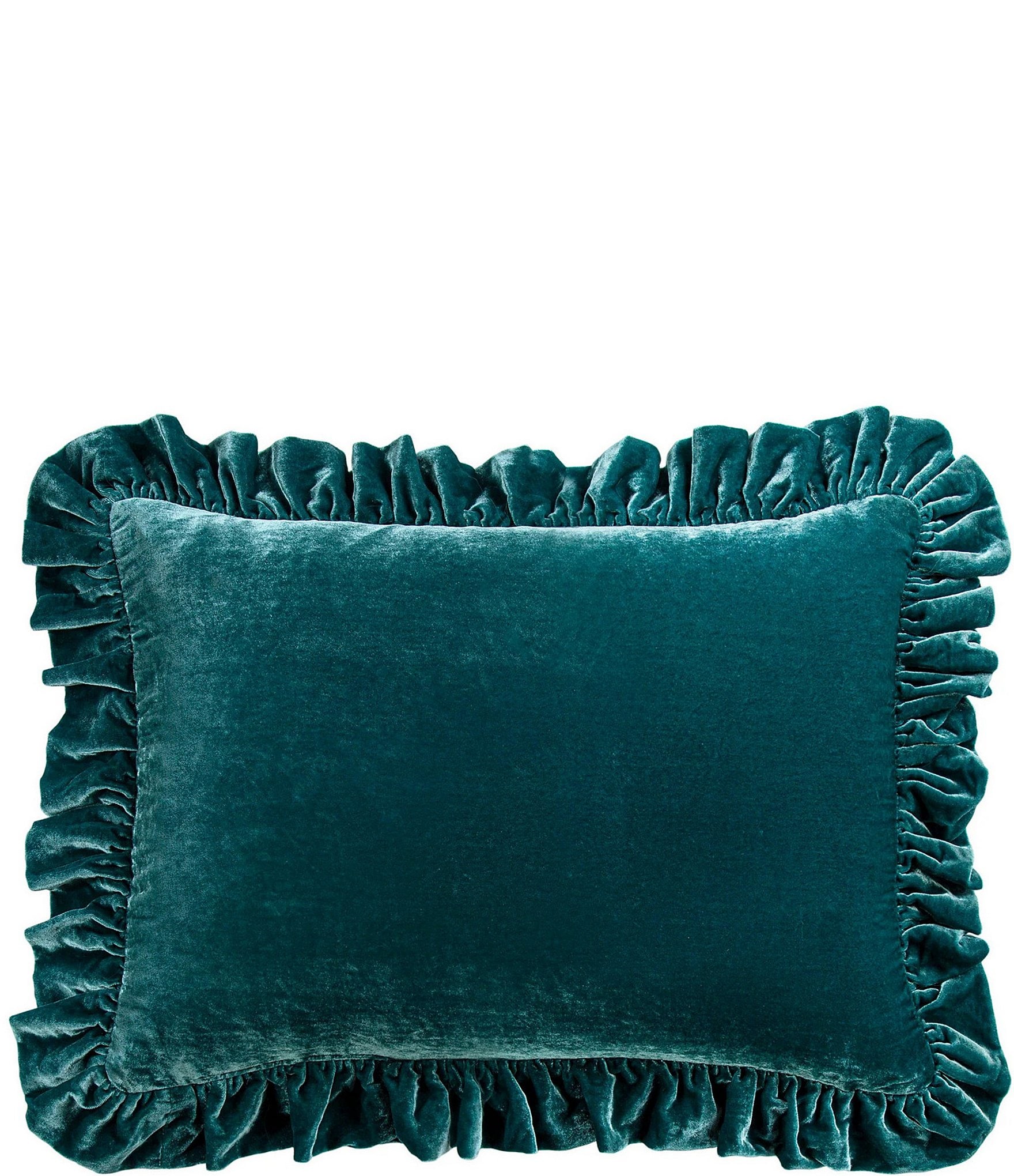 HiEnd Accents Stella Silk Velvet Oblong Pillow