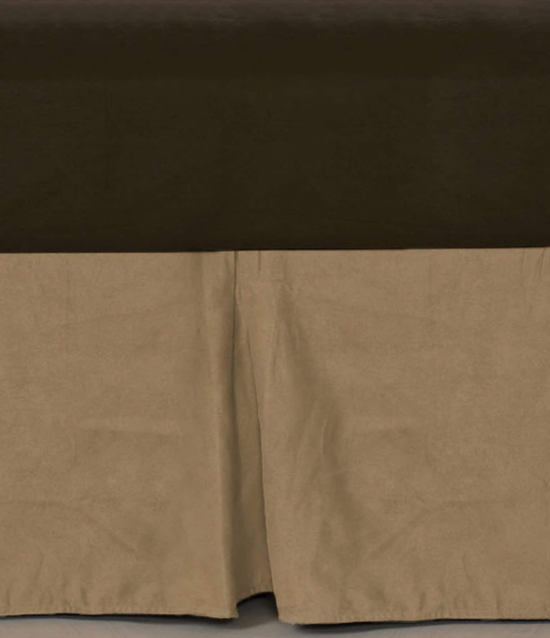 HiEnd Accents Velvet Bed Skirt Dillard's