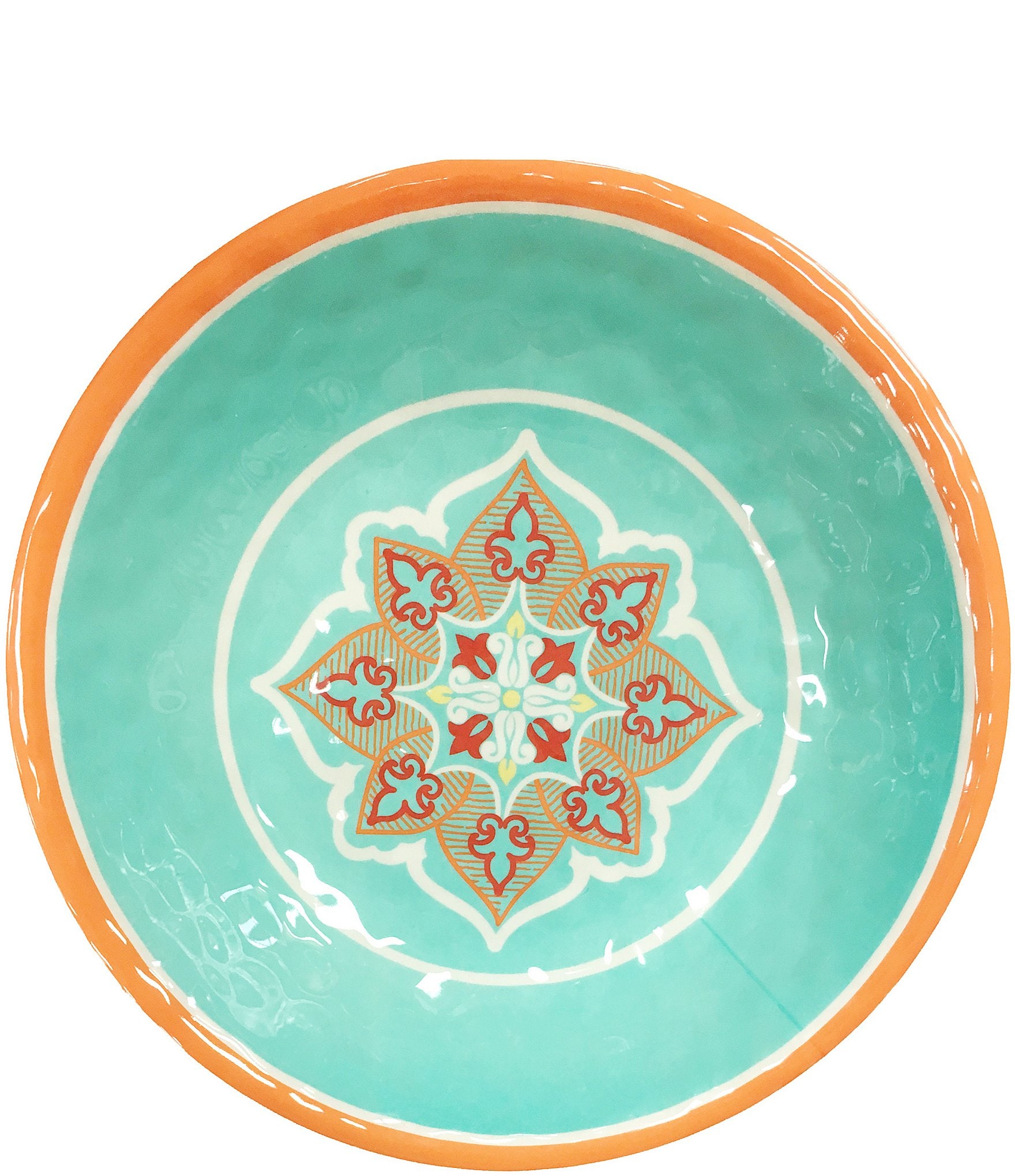 HiEnd Accents Western Melamine Serving Bowl