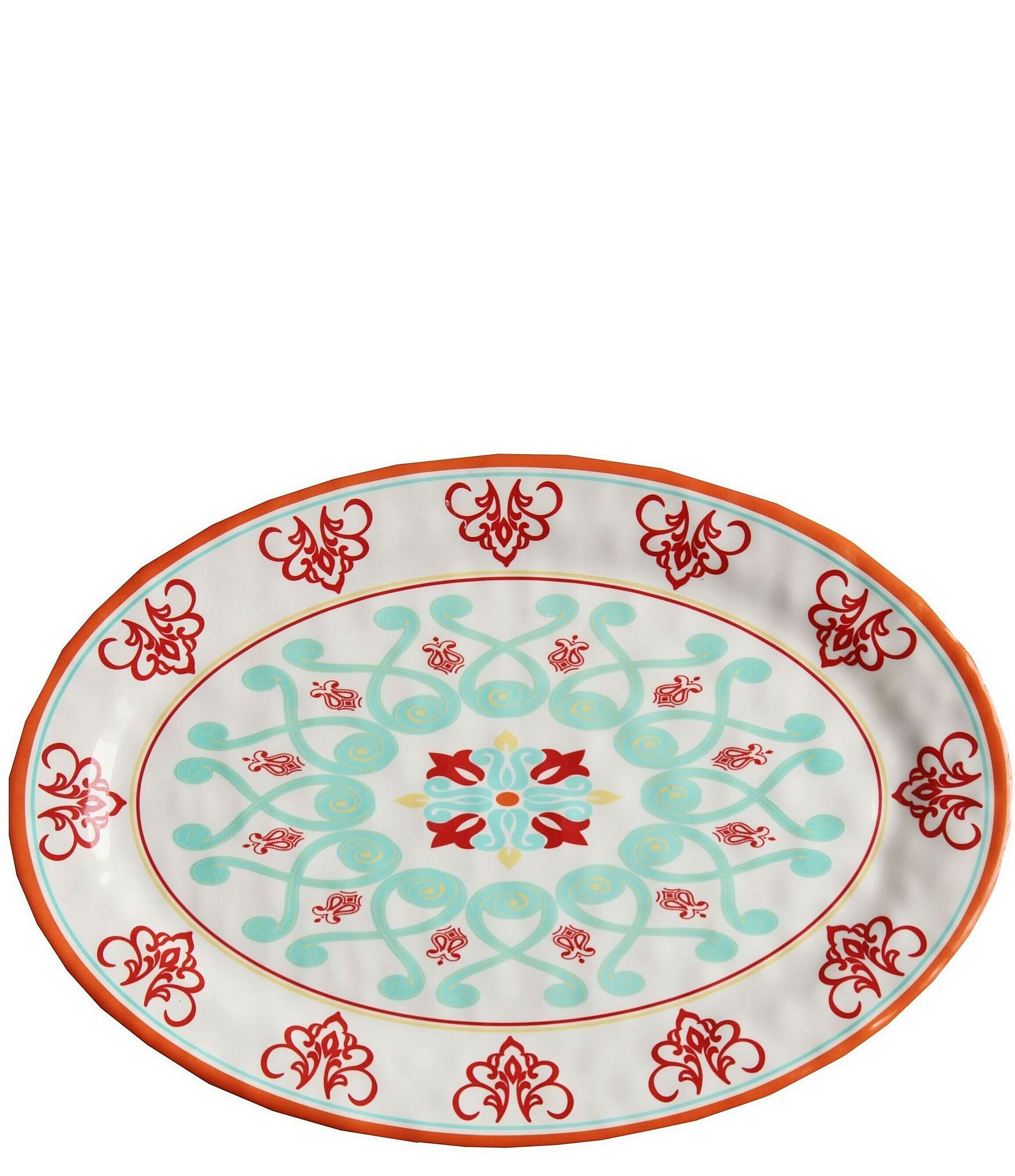 HiEnd Accents Western Melamine Serving Platter