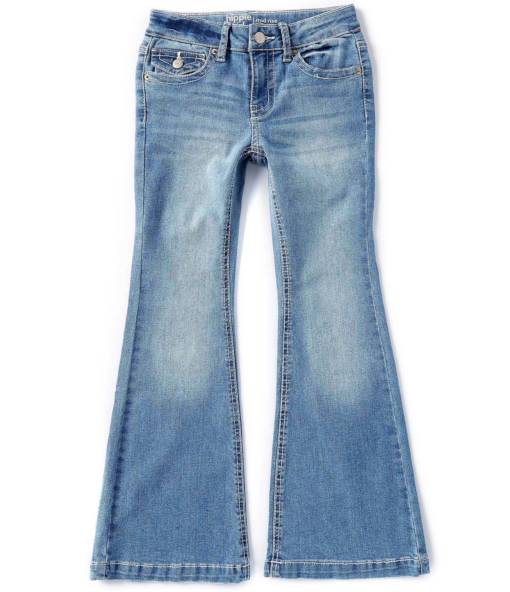 Hippie Girl Big Girls 7-16 Flare-Leg Jeans