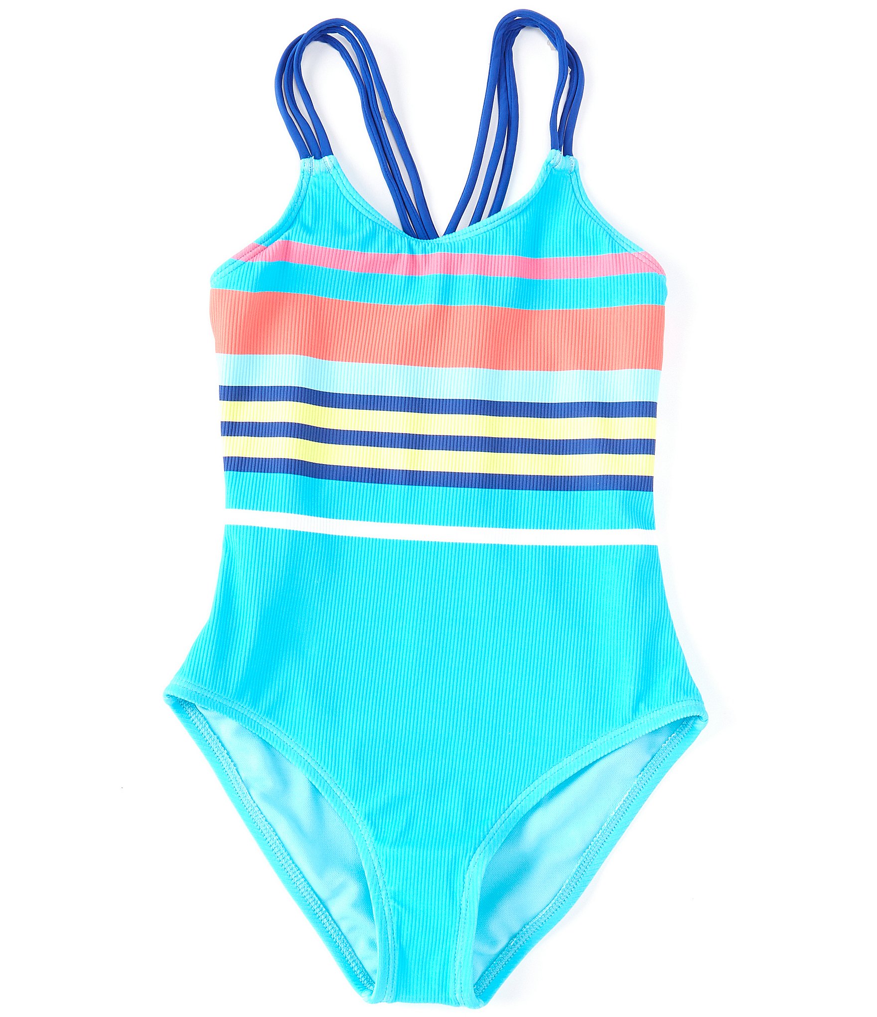 Hobie Big Girls 7-16 Sail Tank 1-Piece Swimsuit | Dillard's