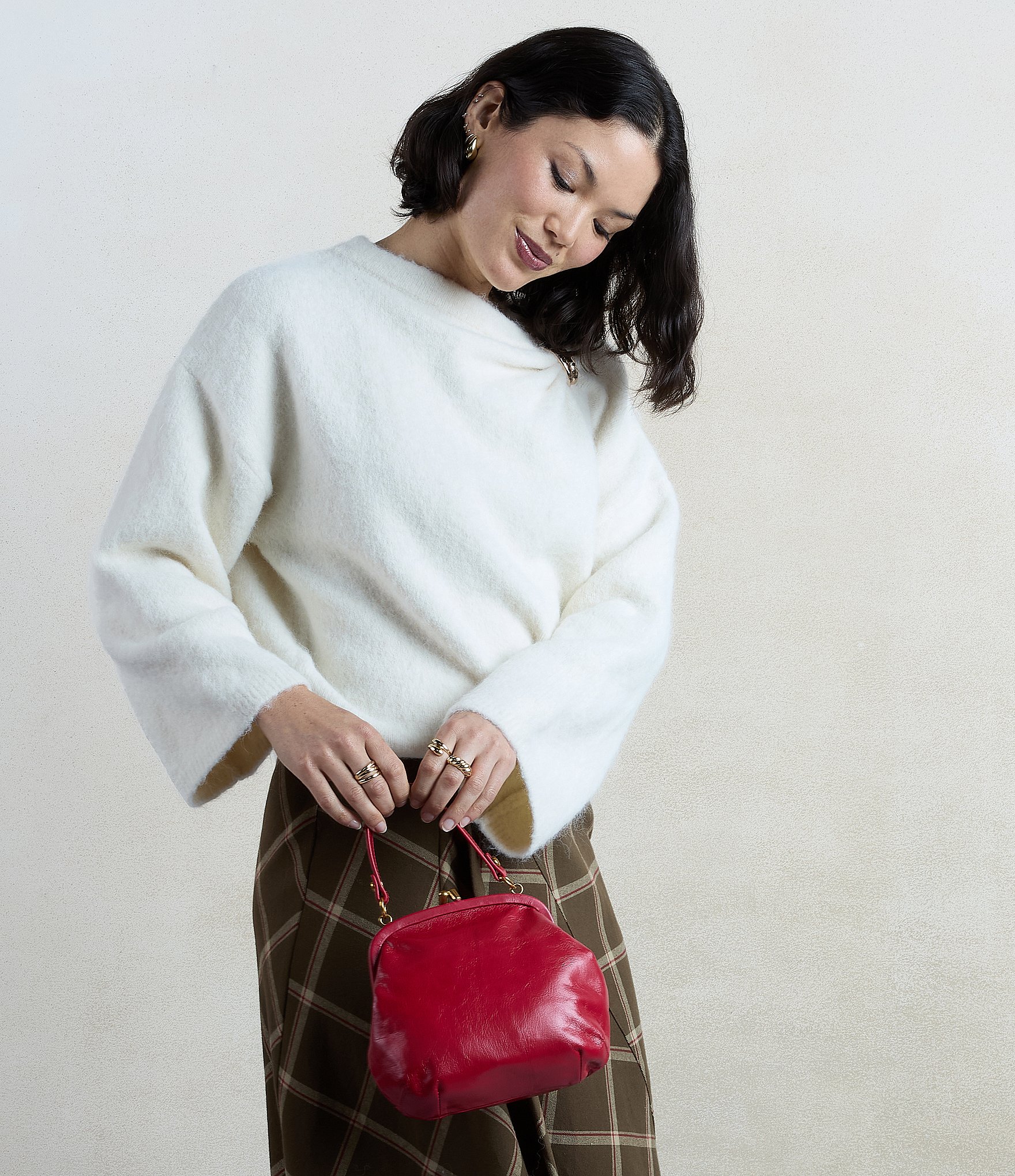 Hobo Alba Frame Crossbody Bag