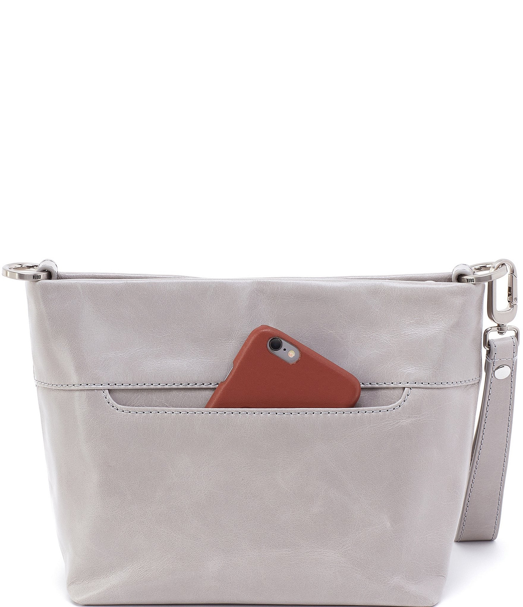 HOBO Ashe Silver Hardware Crossbody Bag