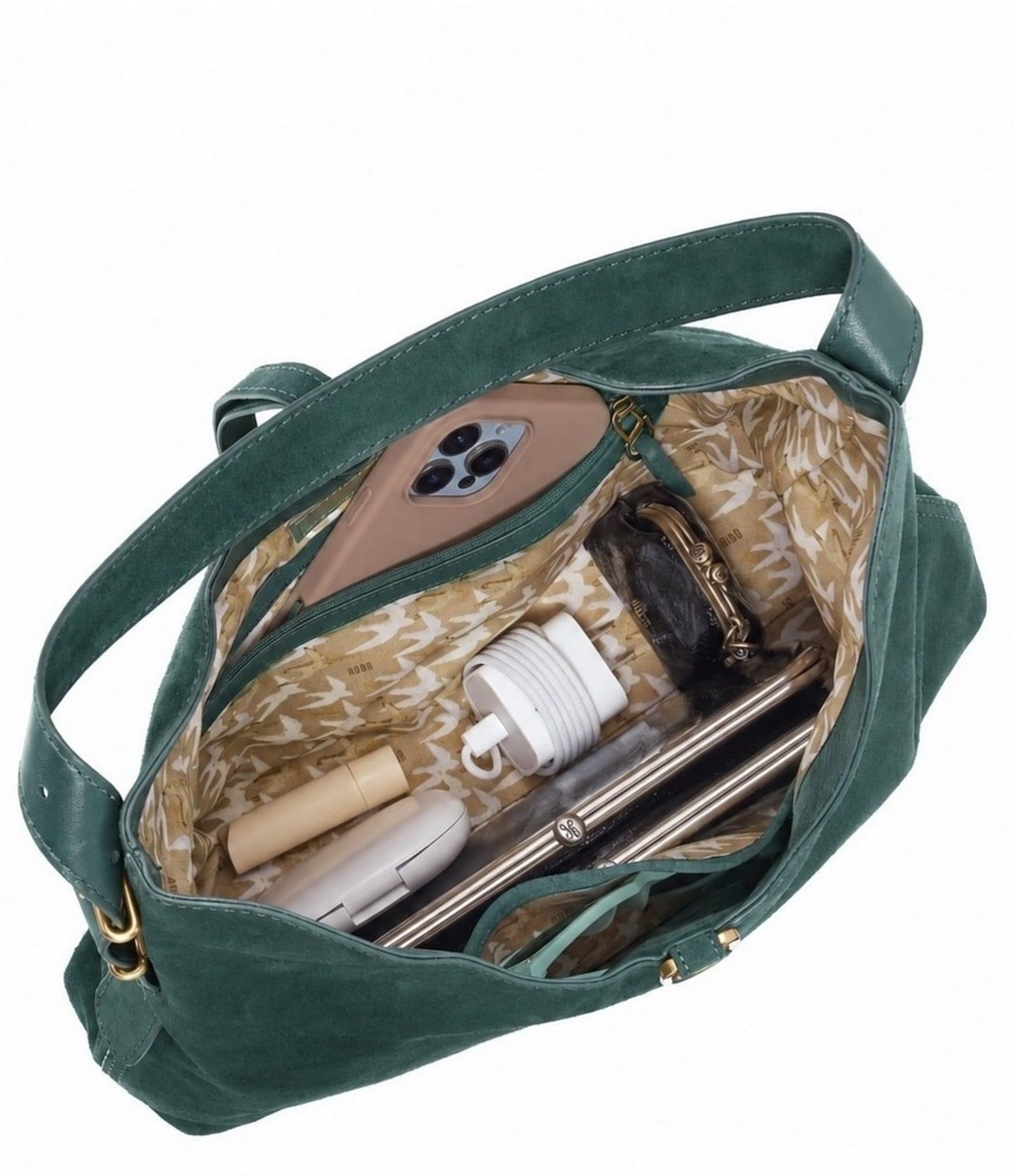 HOBO Atlas Suede Hobo Bag