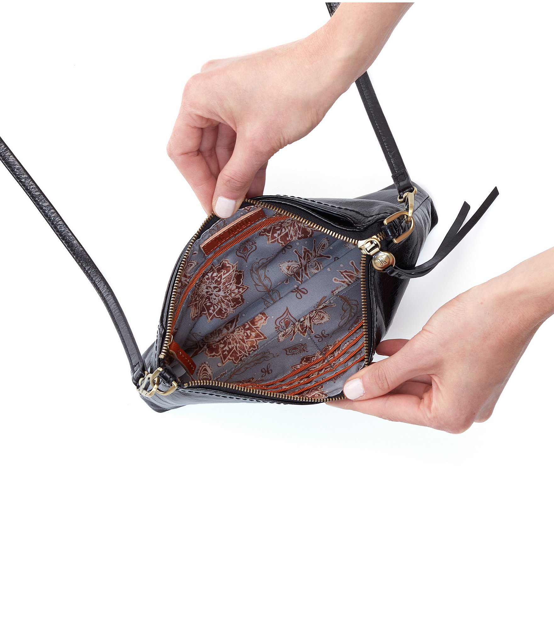 HOBO Darcy Leather Crossbody Bag