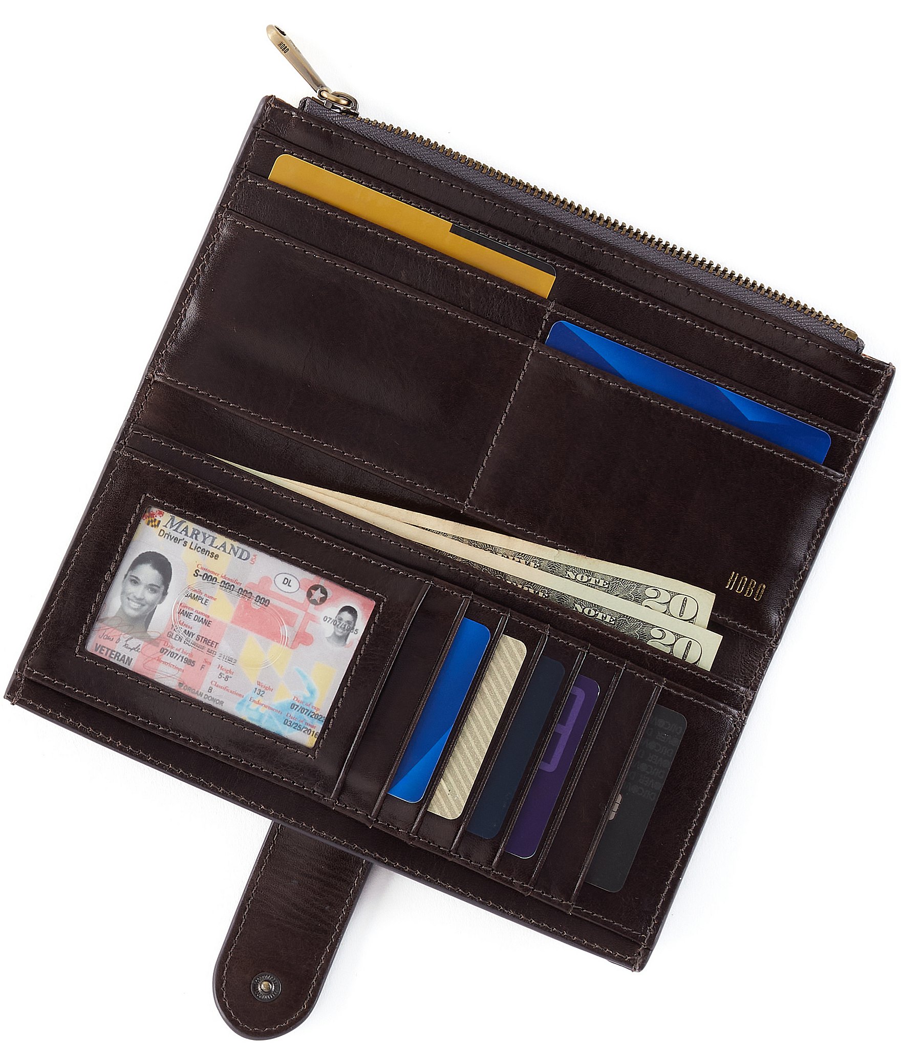 HOBO Dunn Continental Wallet