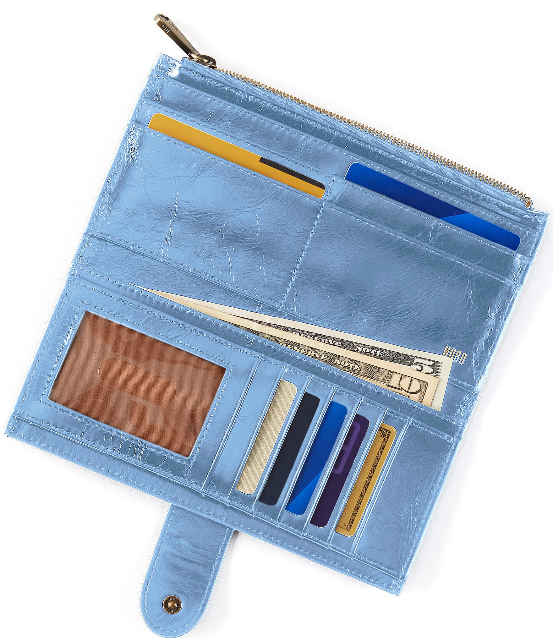 HOBO Dunn Leather Continental Wallet