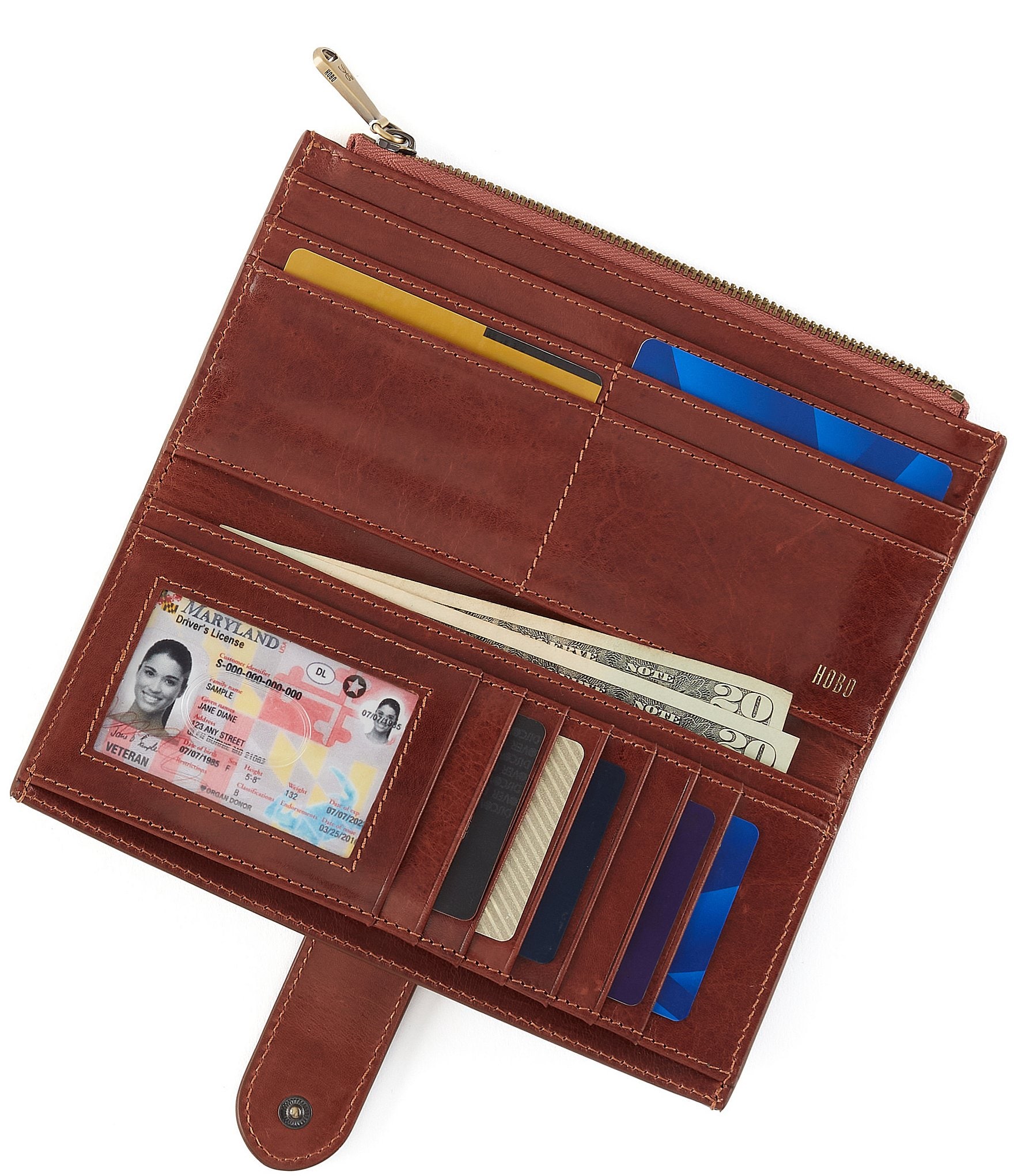 HOBO Dunn Continental Wallet