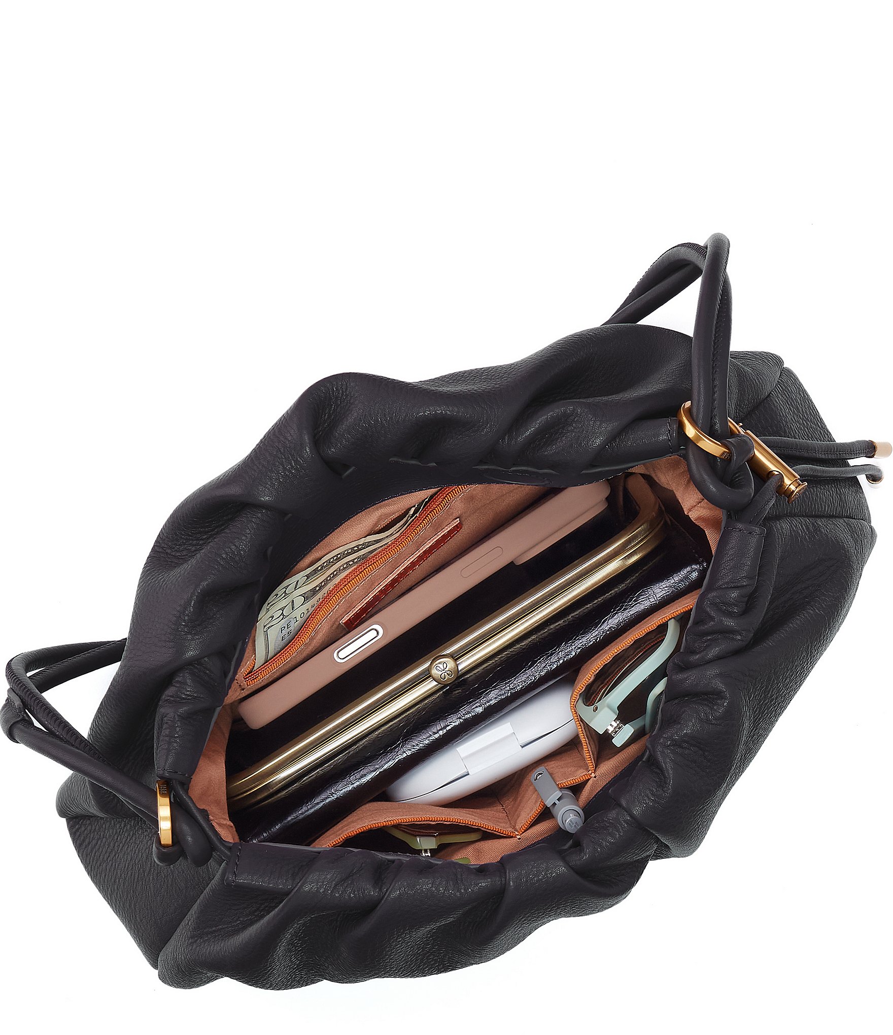 HOBO Isabelle Leather Shoulder Bag