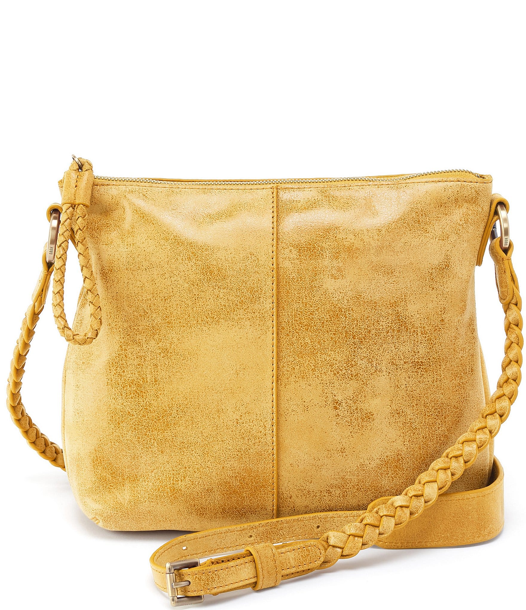 Hobo バッグ ゴールド gold 金 HOBO Lasso Medium Leather Crossbody Bag