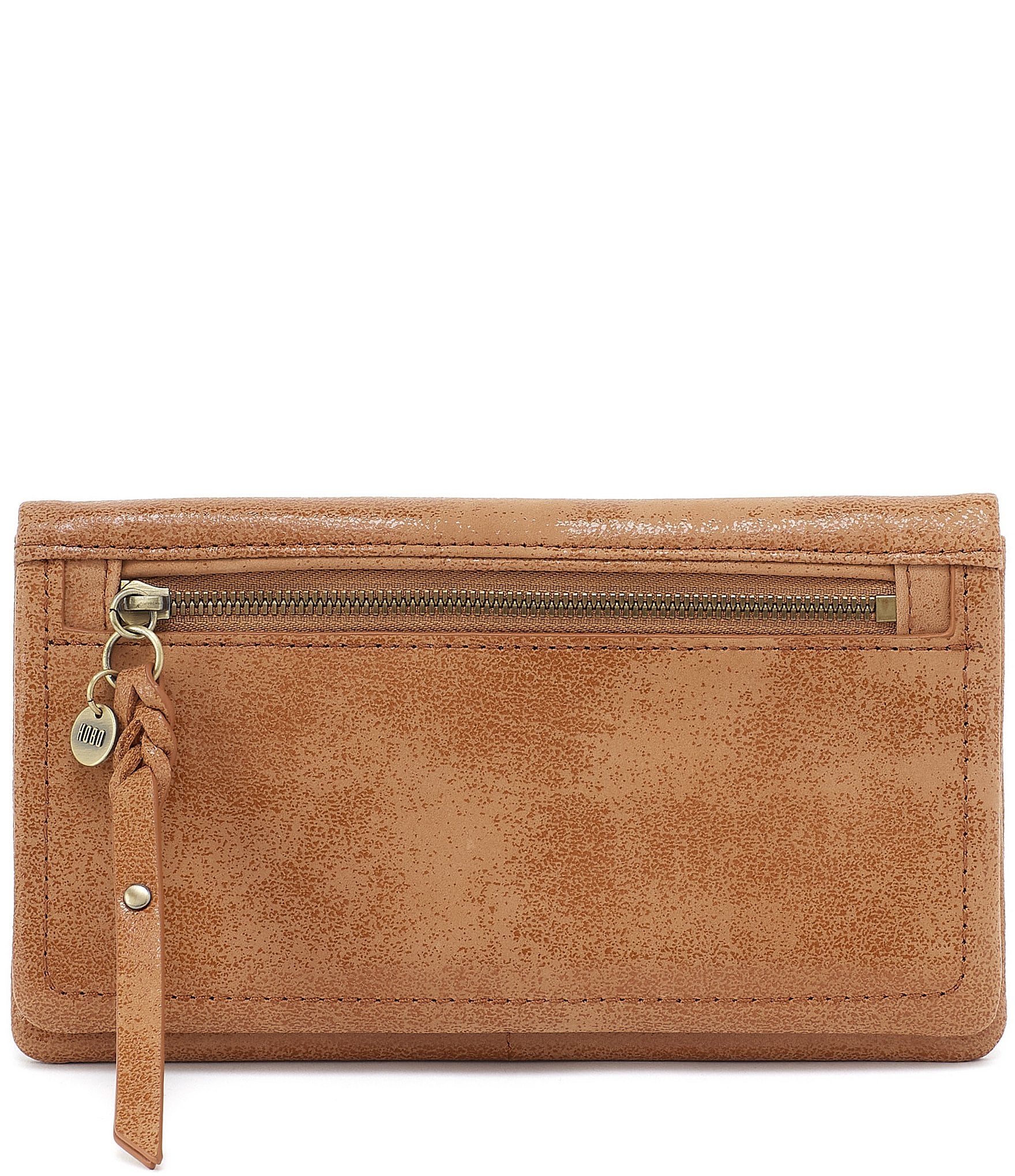 HOBO Gold Leaf Lumen Continental Wallet