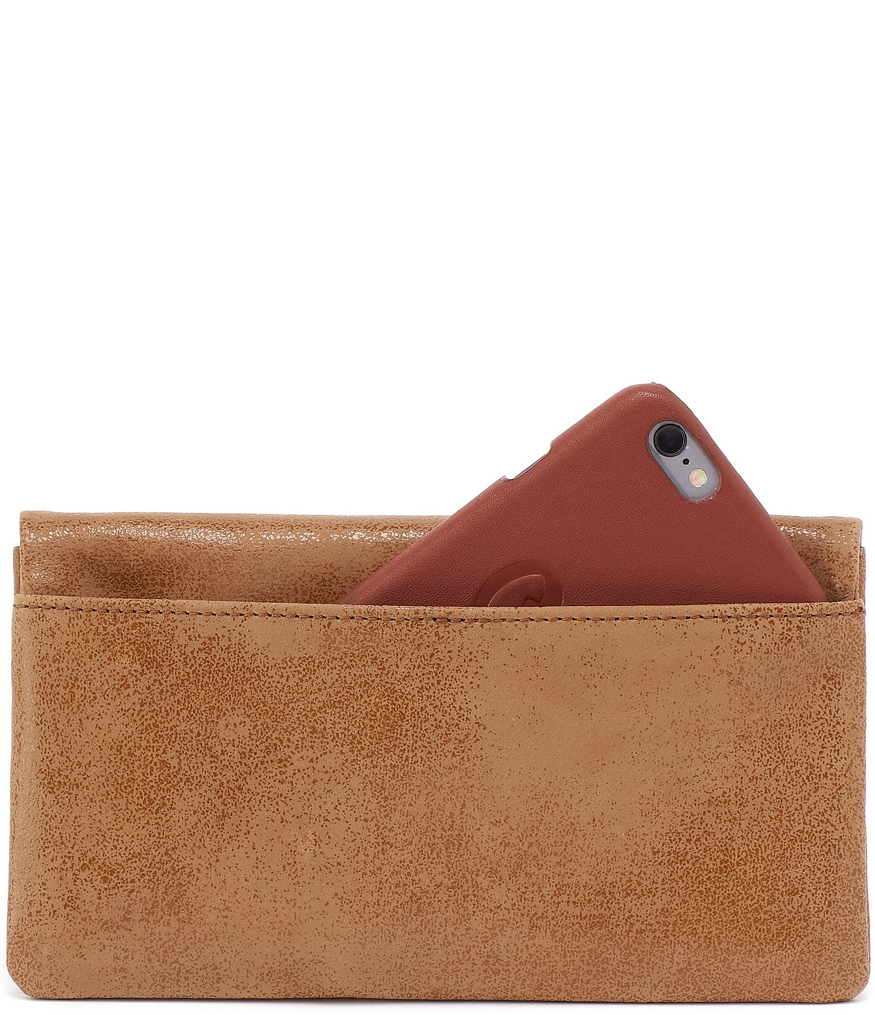 HOBO Gold Leaf Lumen Continental Wallet
