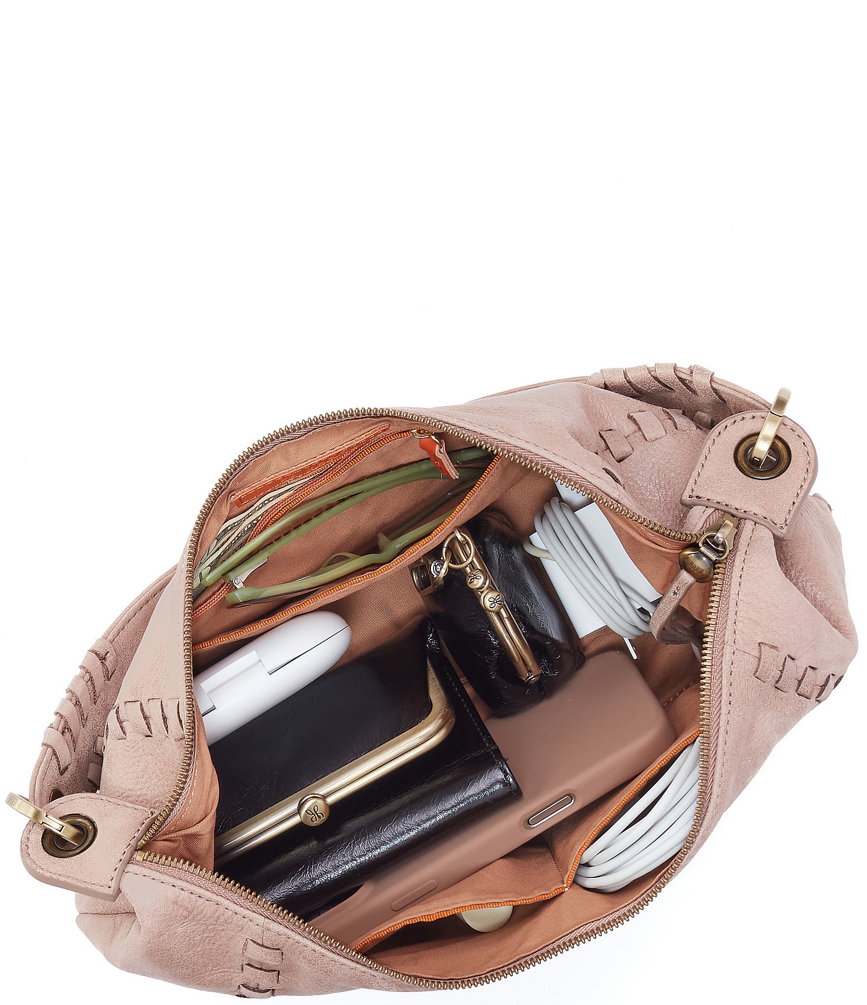 HOBO Opal Whipstitch East West Shoulder Bag