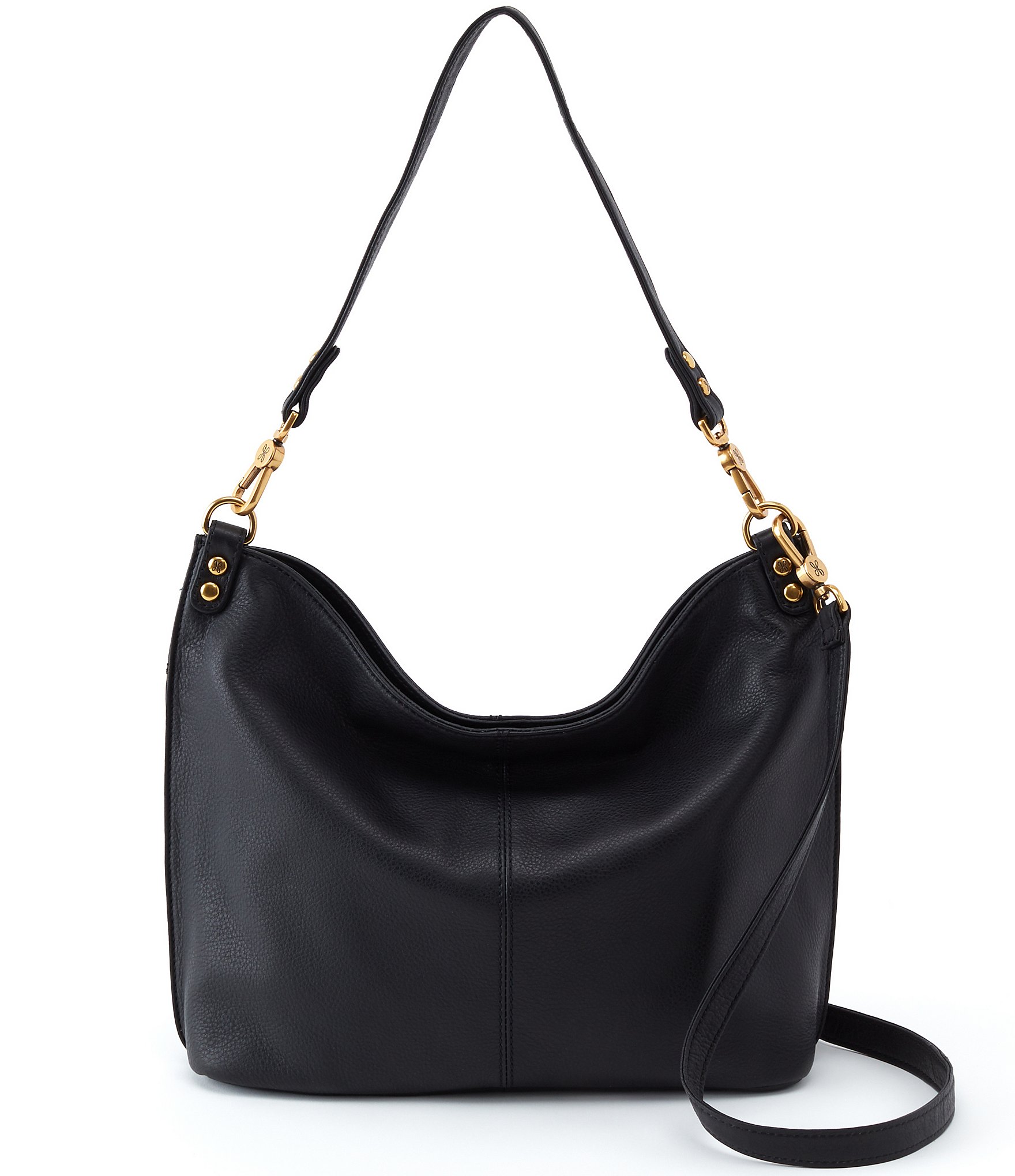 Soft Honey Brown Leather Hobo Handbag with 3 Inner Pockets - Honey Brown  Belle | NOVICA