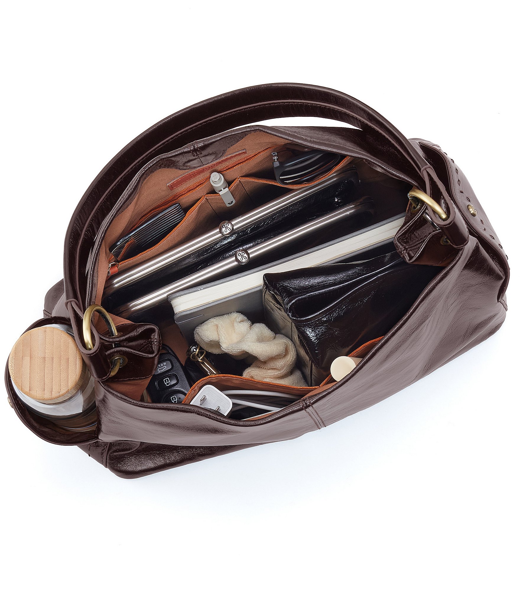 HOBO Seneca Medium Leather Shoulder Bag