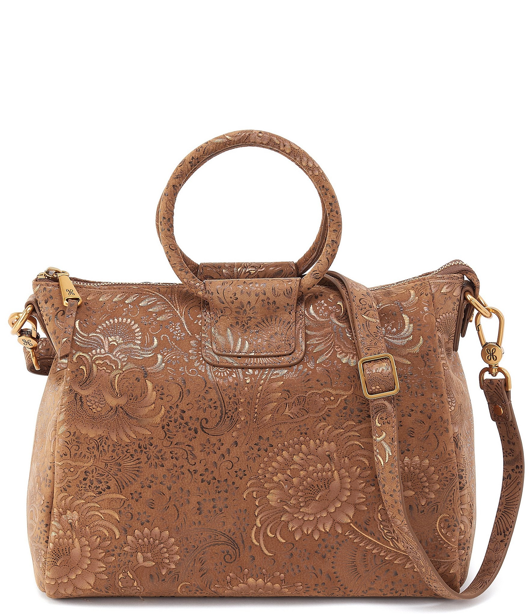 HOBO Sheila Medium Floral Satchel Bag
