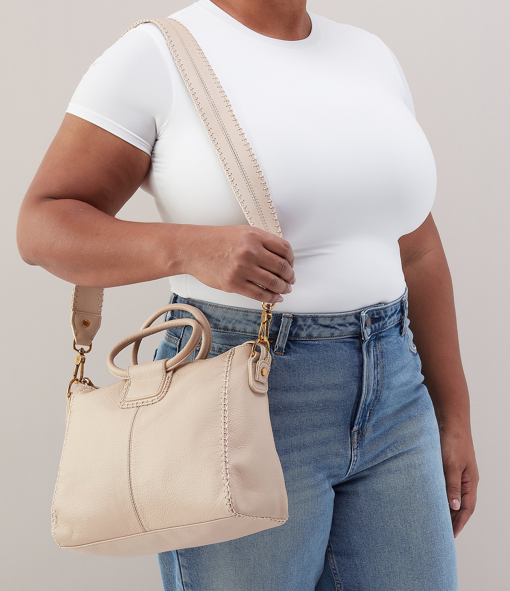 HOBO Sheila Medium O-Ring Handles Satchel Bag