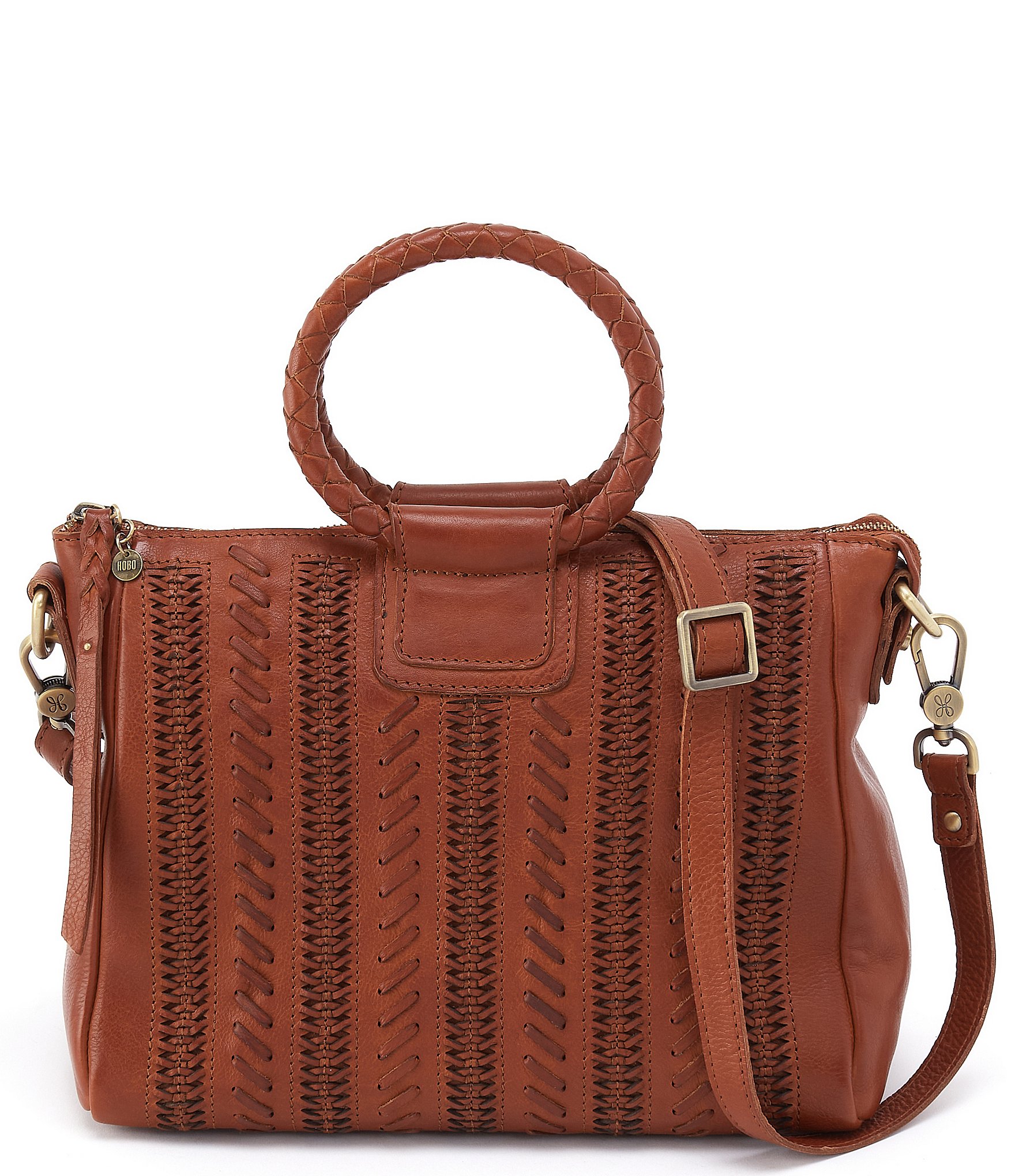 HOBO Sheila Medium Woven Satchel Bag