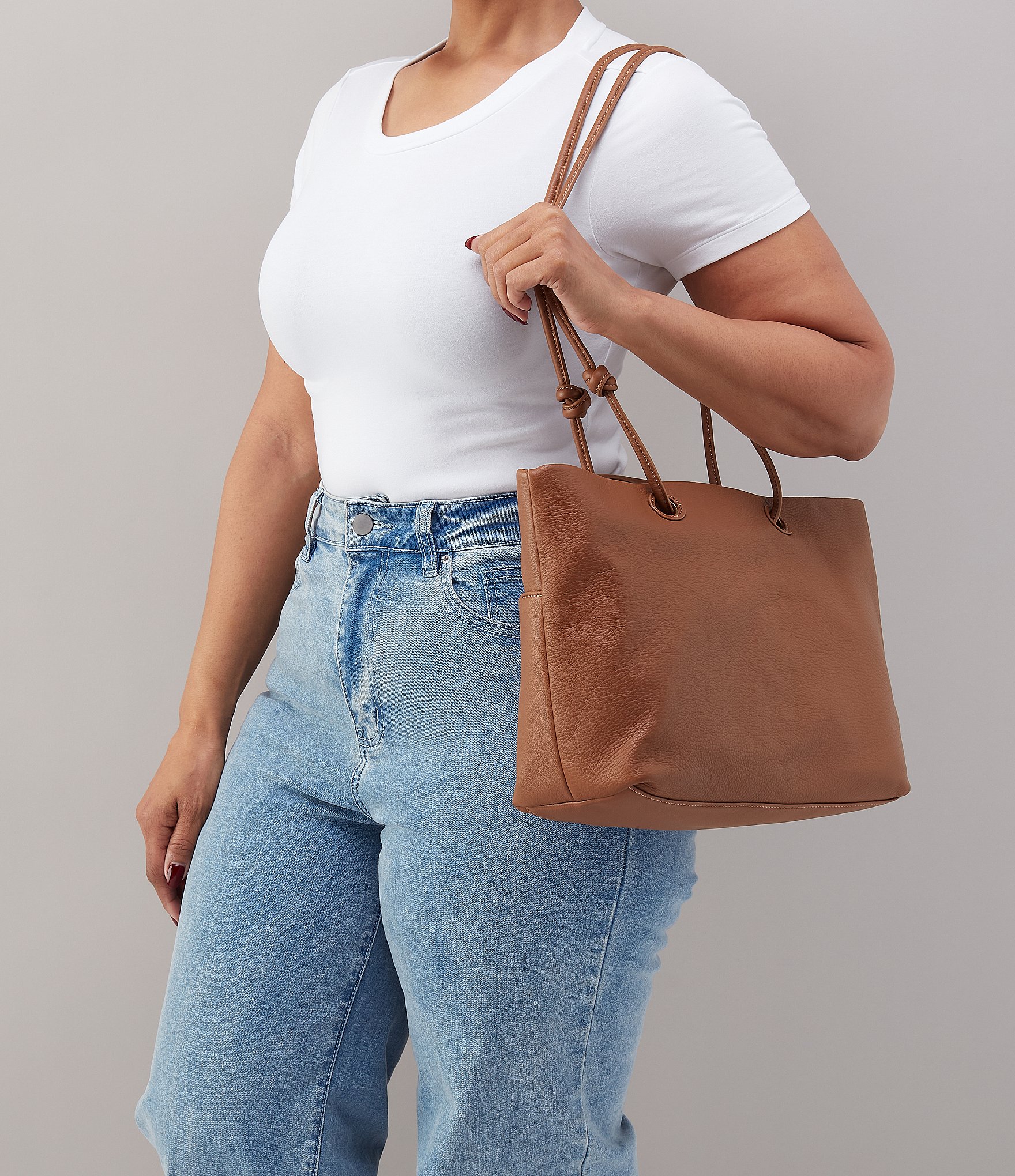 HOBO Softie Knot Handle Tote Bag