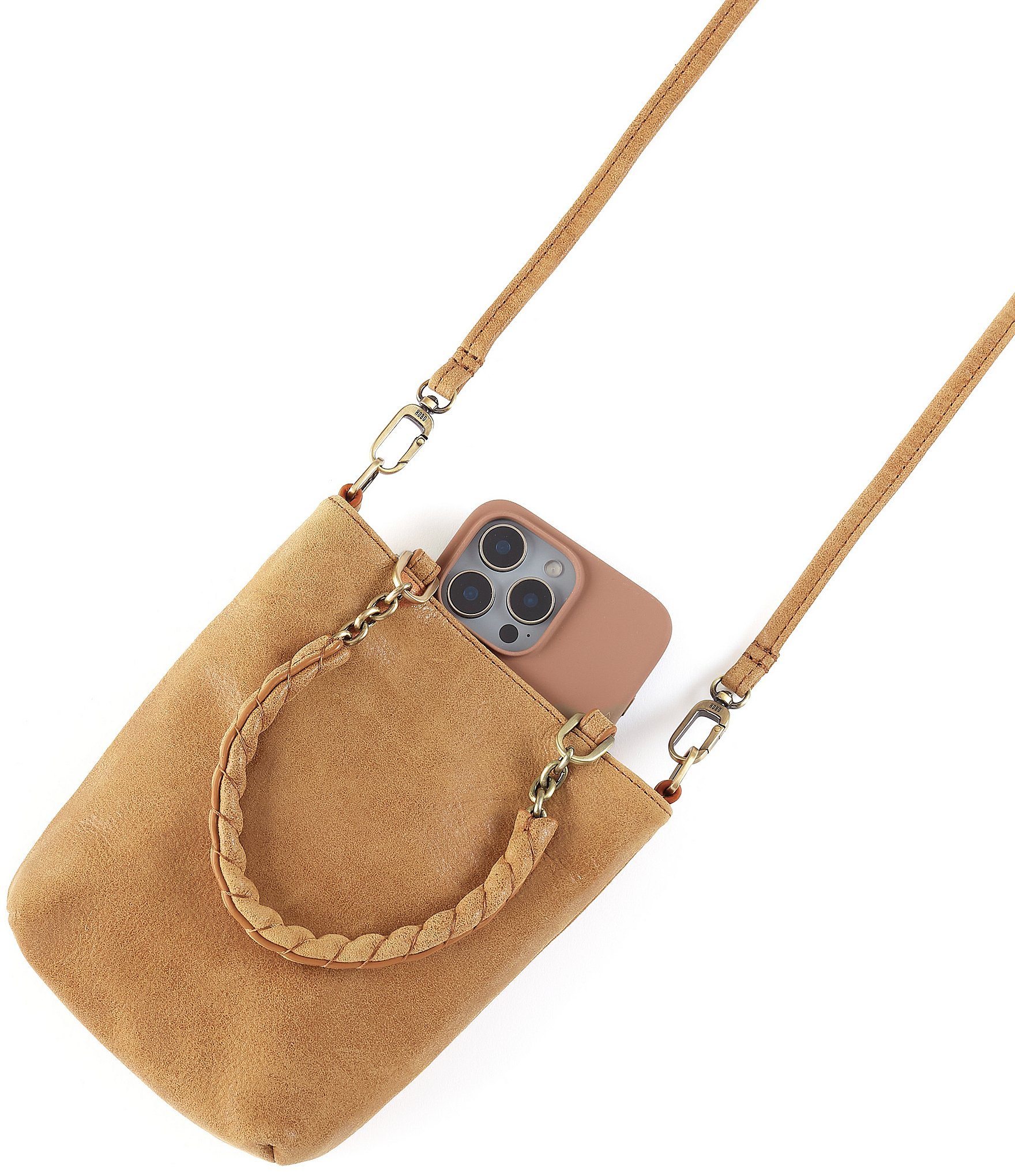 HOBO Tennessee Phone Handle Mini Bucket Bag