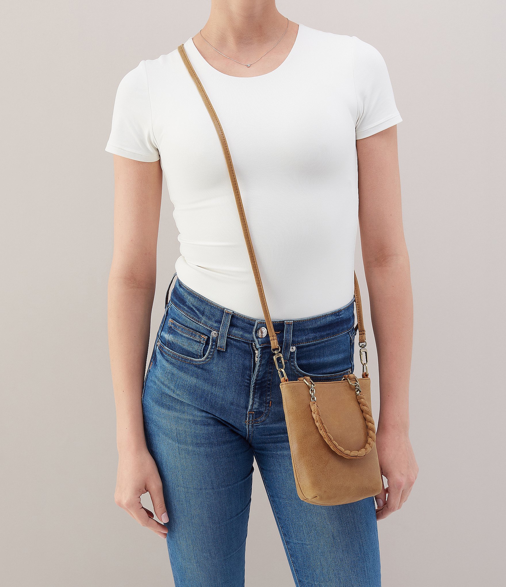HOBO Tennessee Phone Handle Mini Bucket Bag