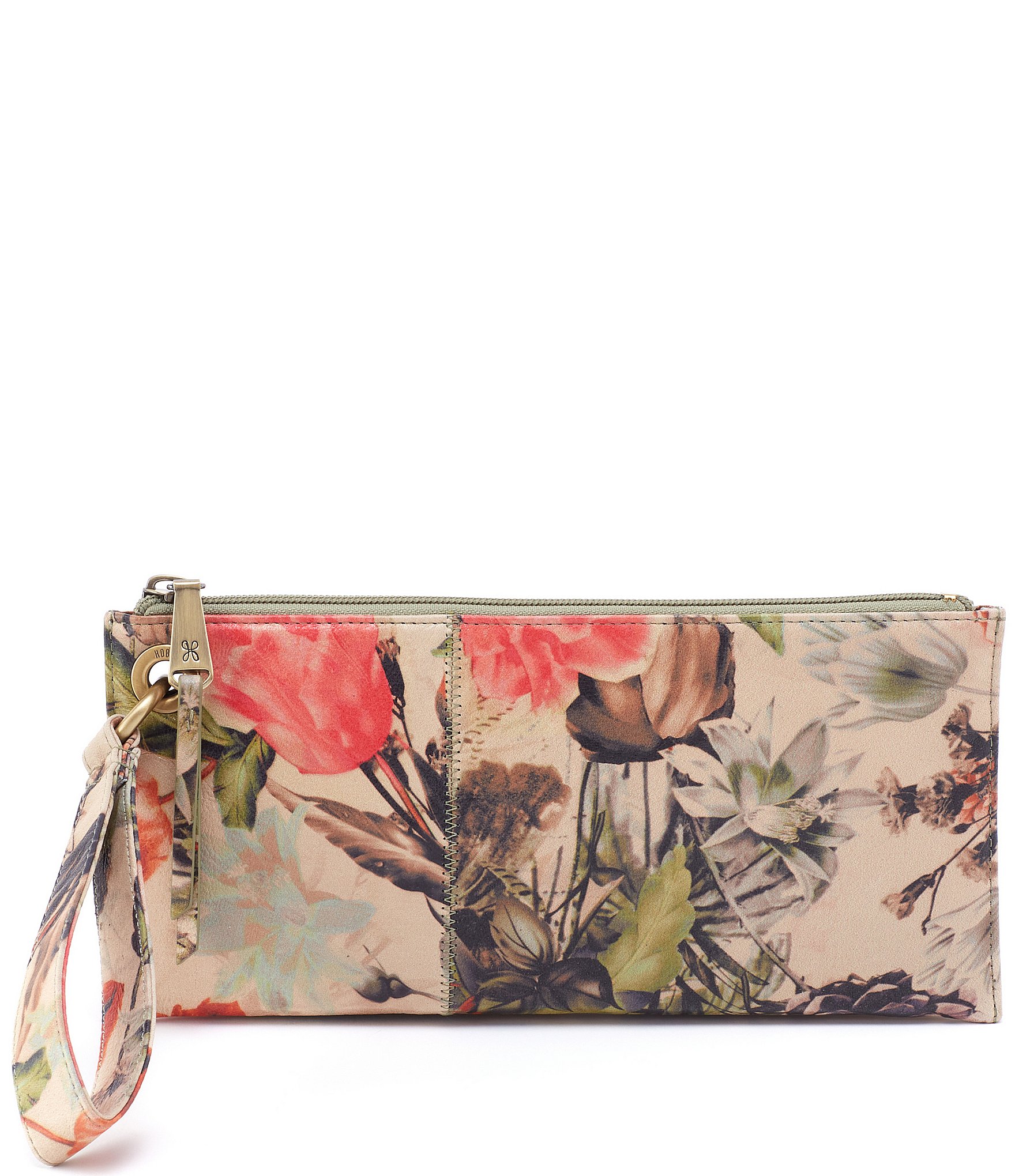 Hobo Botanical Floral Zip Around Cosmetic Bag