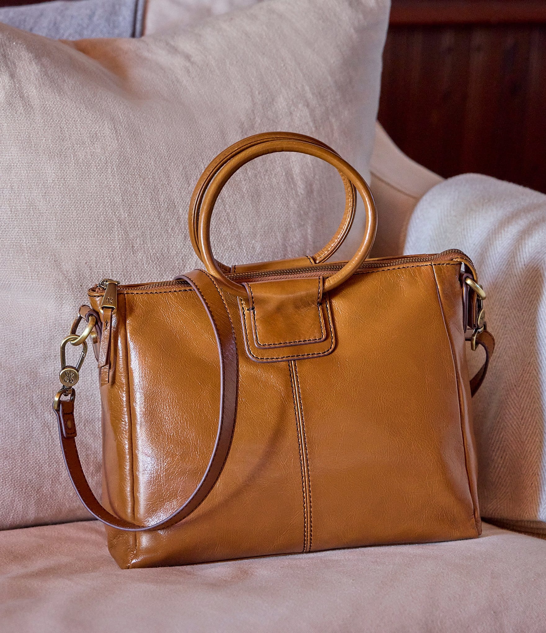 HOBO Vintage Hide Collection Sheila Medium Satchel Bag