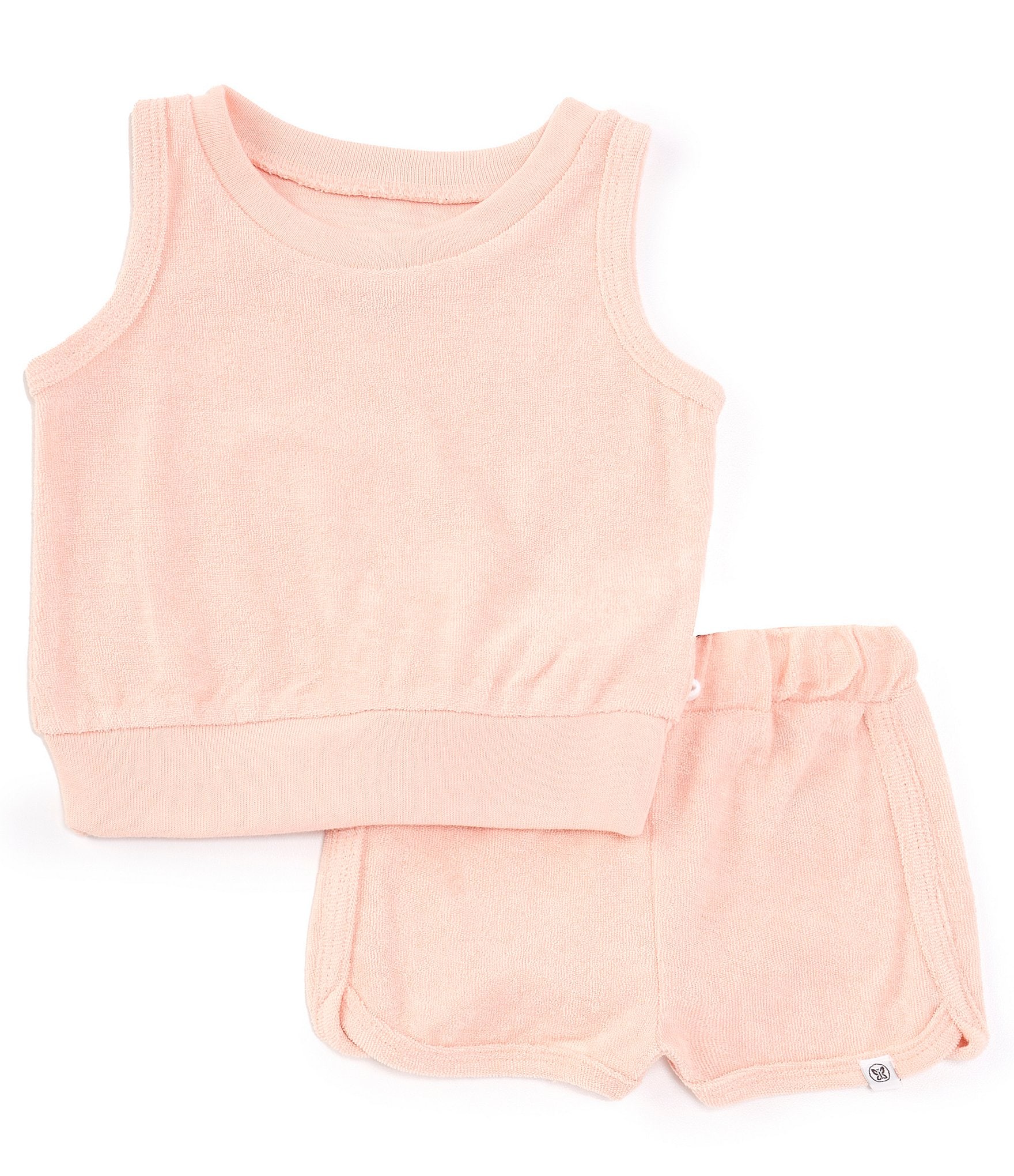 Honest Baby Newborn-24 Months Terry Tank Top & Shorts Set