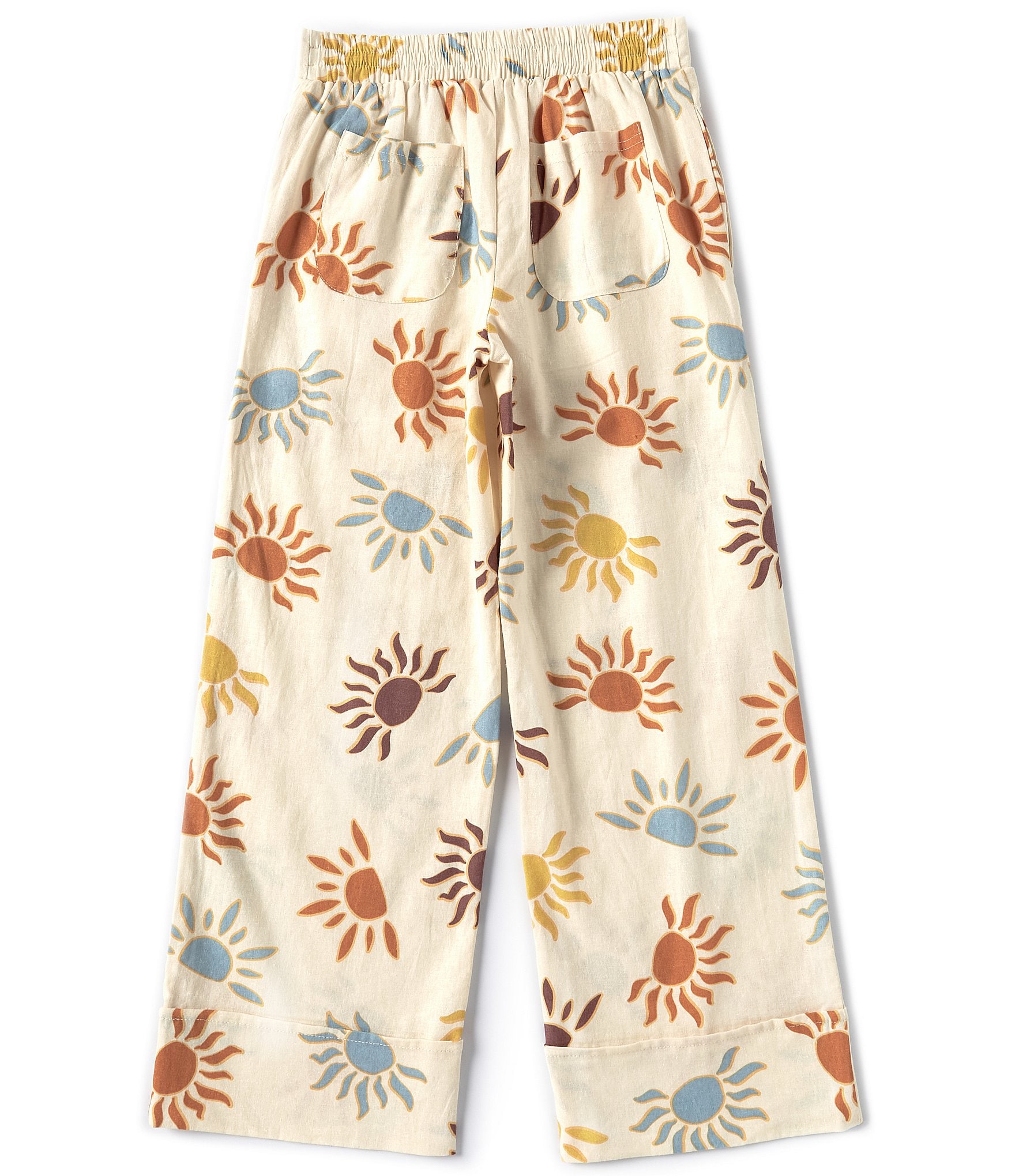 Honey & Sparkle Big Girls 7-16 Boho Print Pants