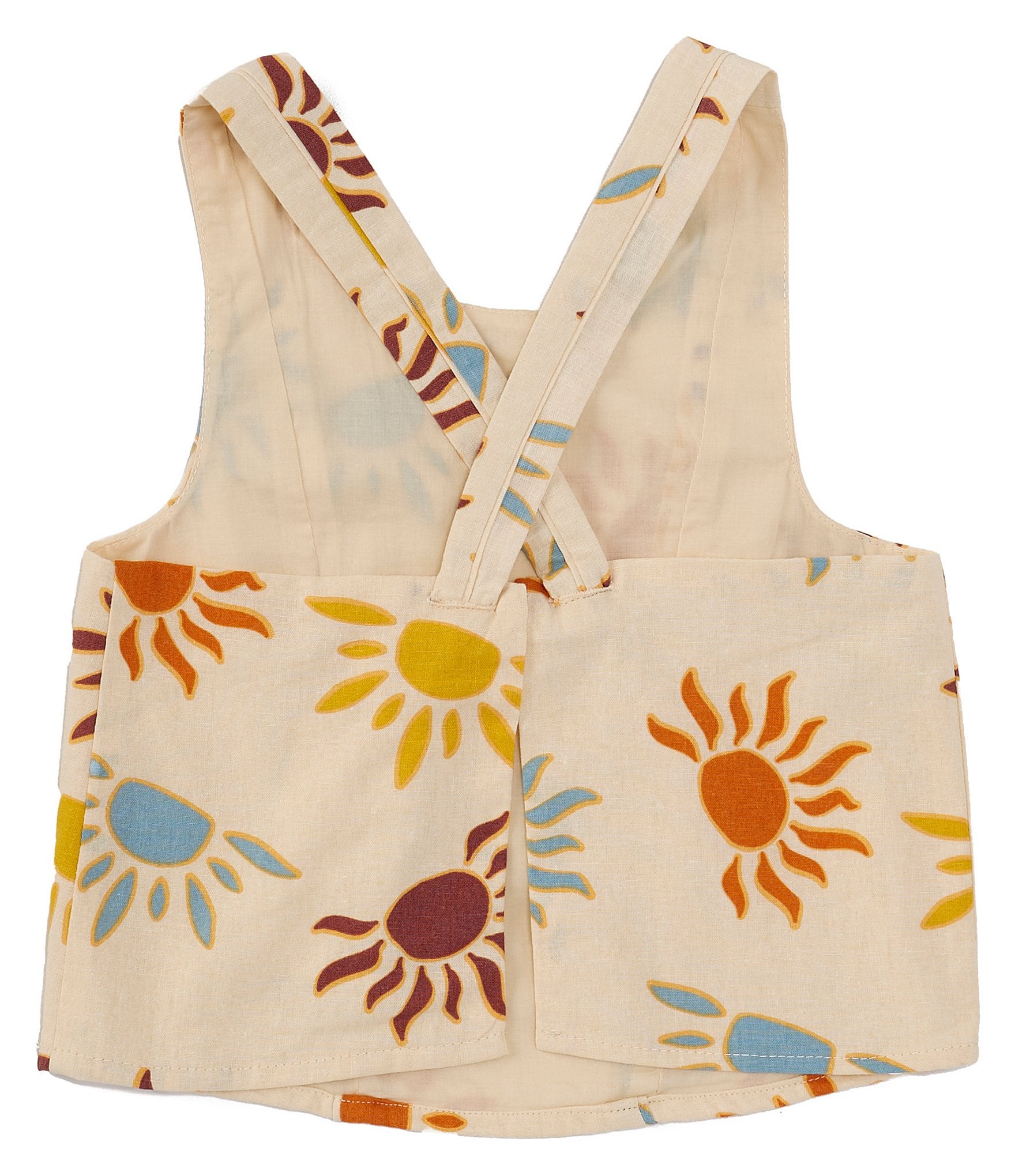 Honey & Sparkle Big Girls 7-16 Boho Sun Print Tank Top