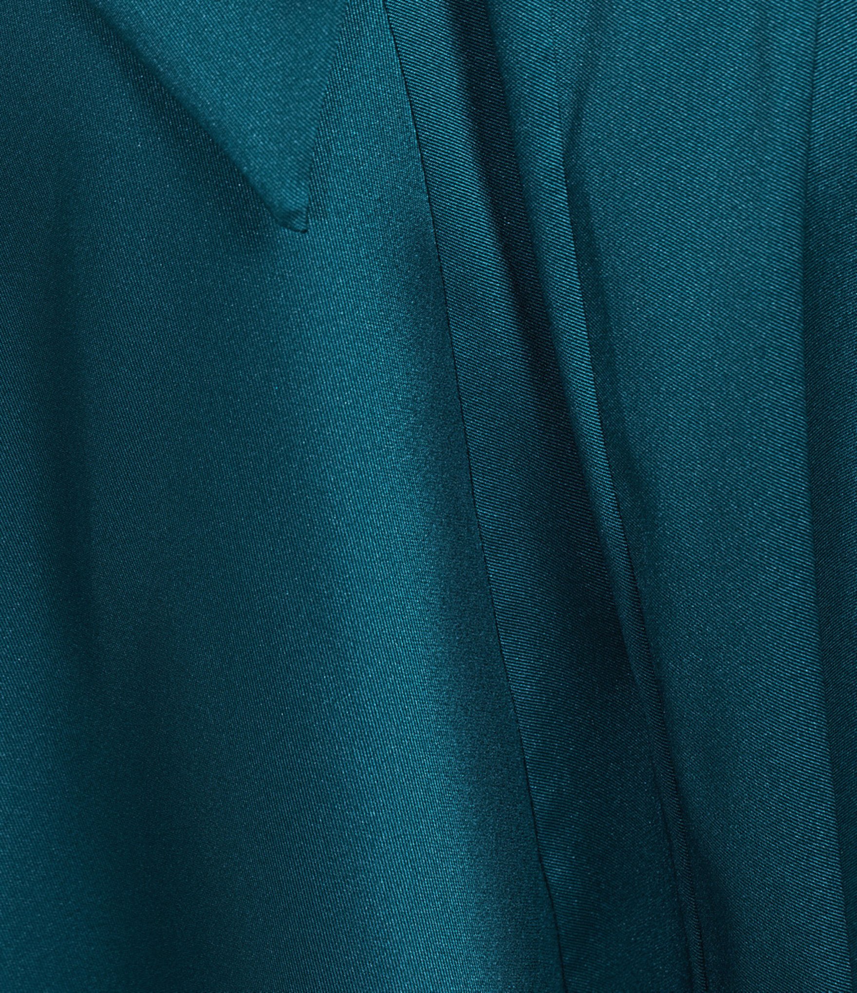 Honey and Rosie Square Neck Open Tie Back Midi Dress