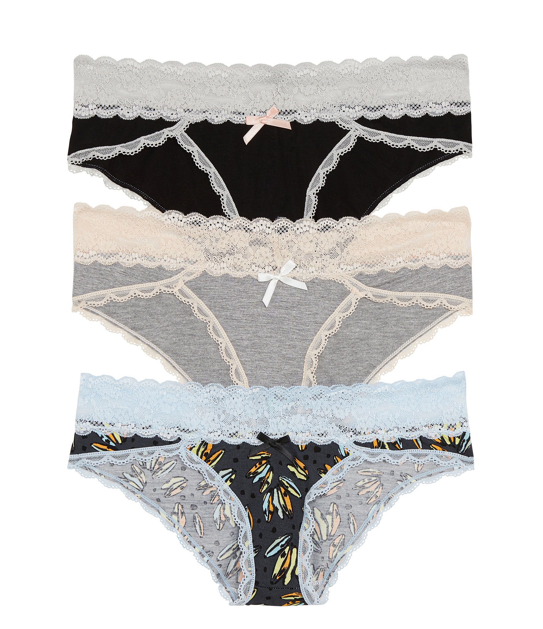 Honeydew Intimates Aiden Bikini Panty 3-Pack | Dillard's