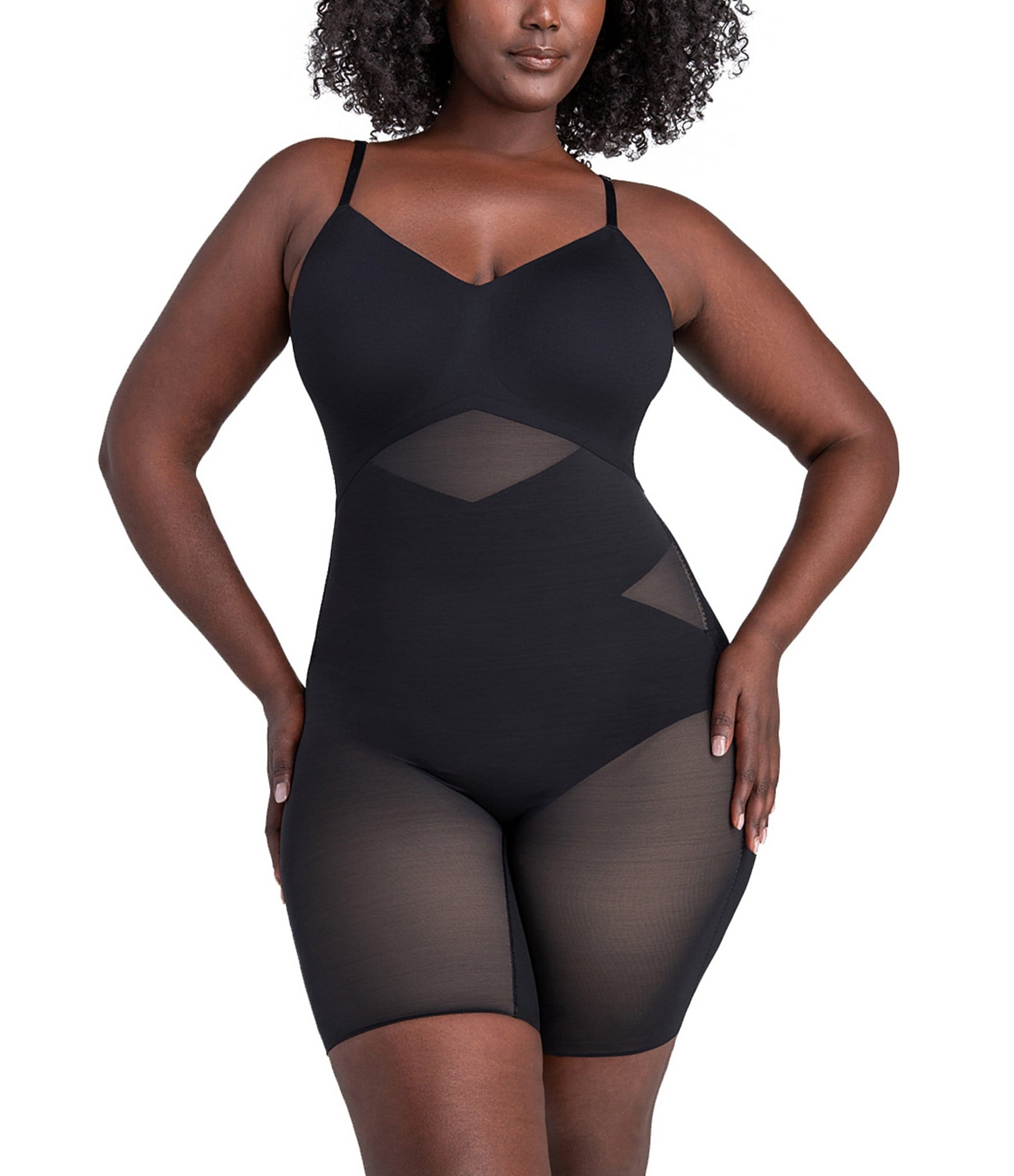 purchases shop Honeylove Boldness Bodysuit Lift Wear Shaper Body Contouring  1X Black
