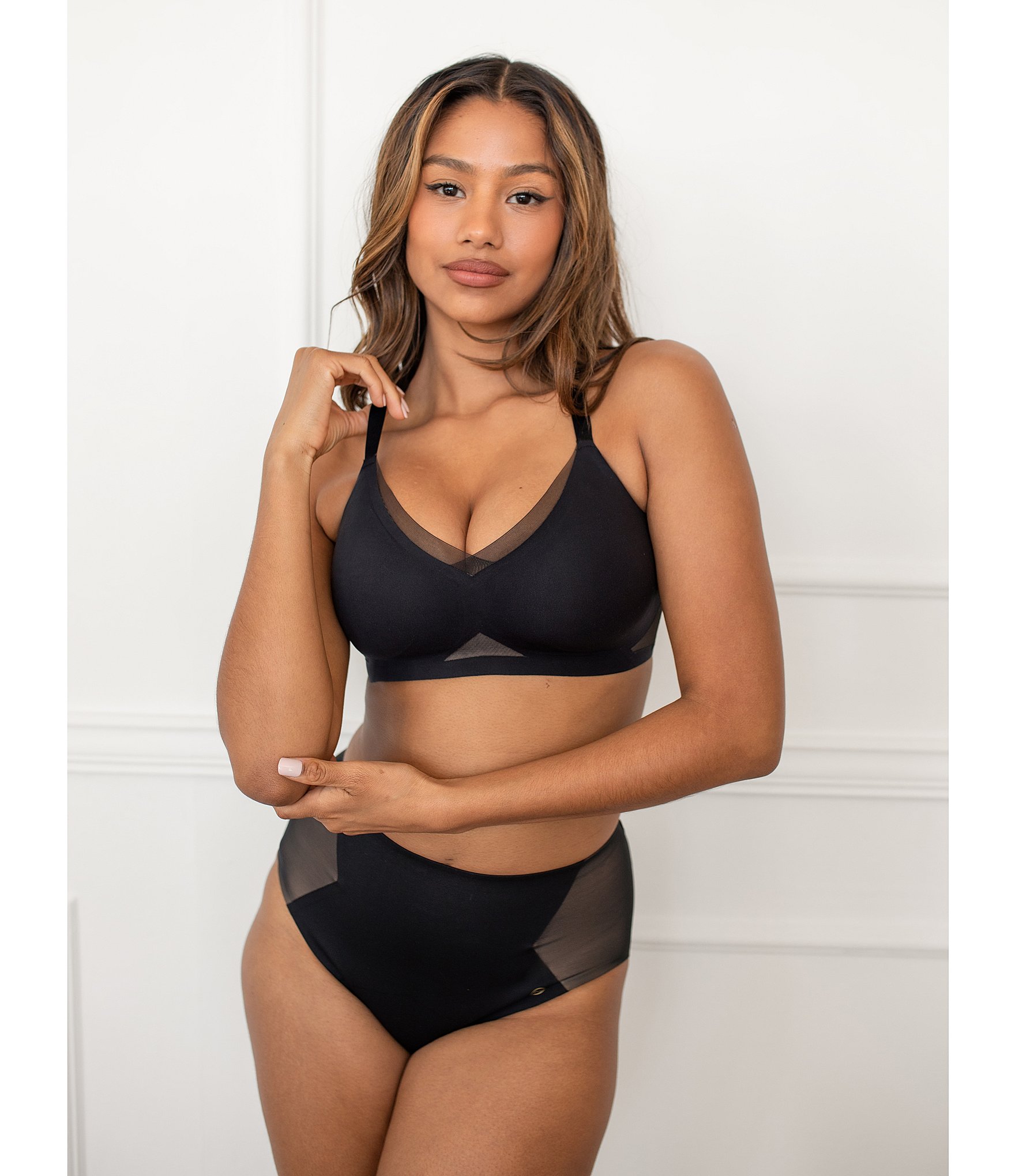 Honeylove Wire Free CrossOver Bra