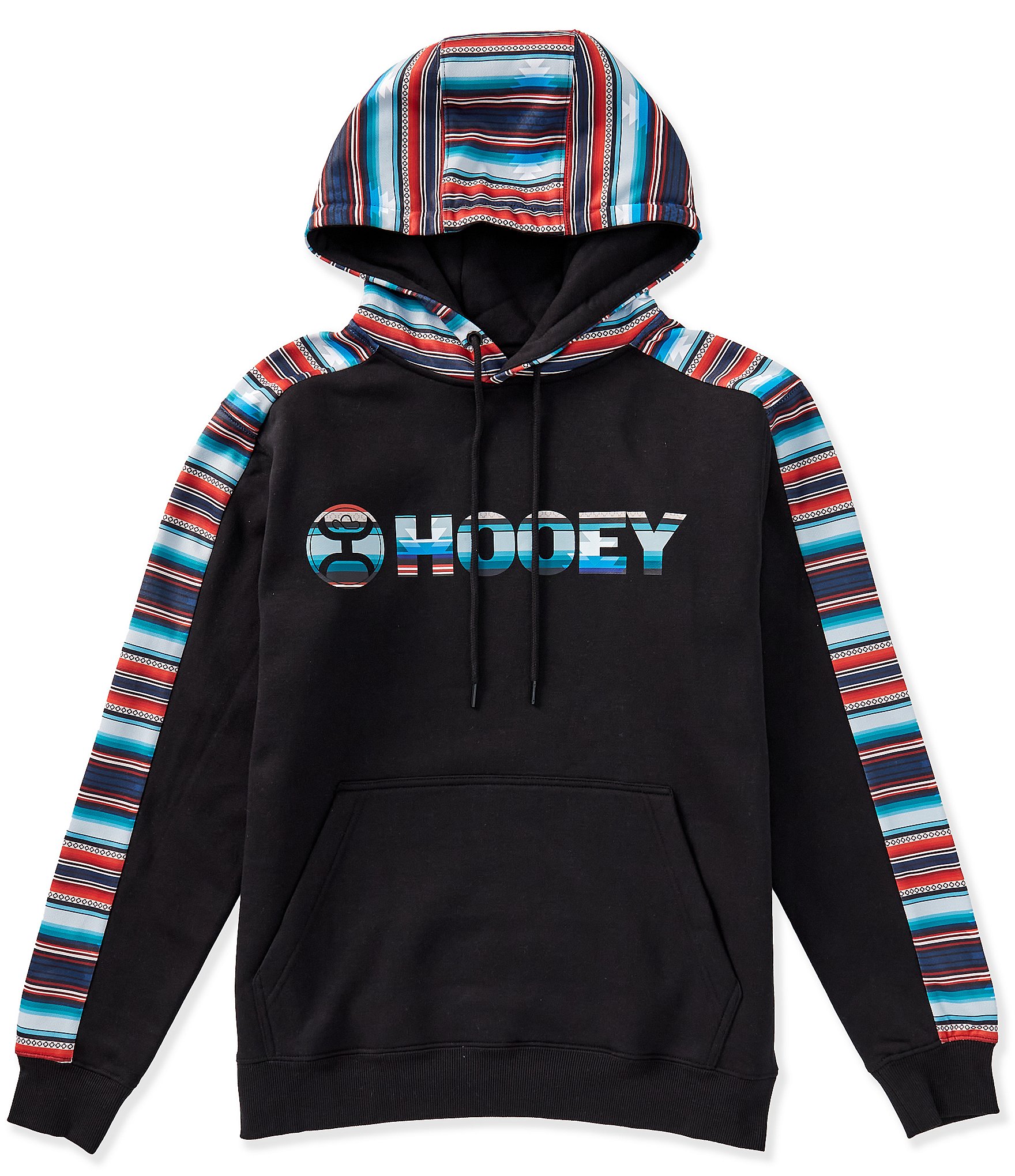 Hooey Canyon Striped Logo Hoodie