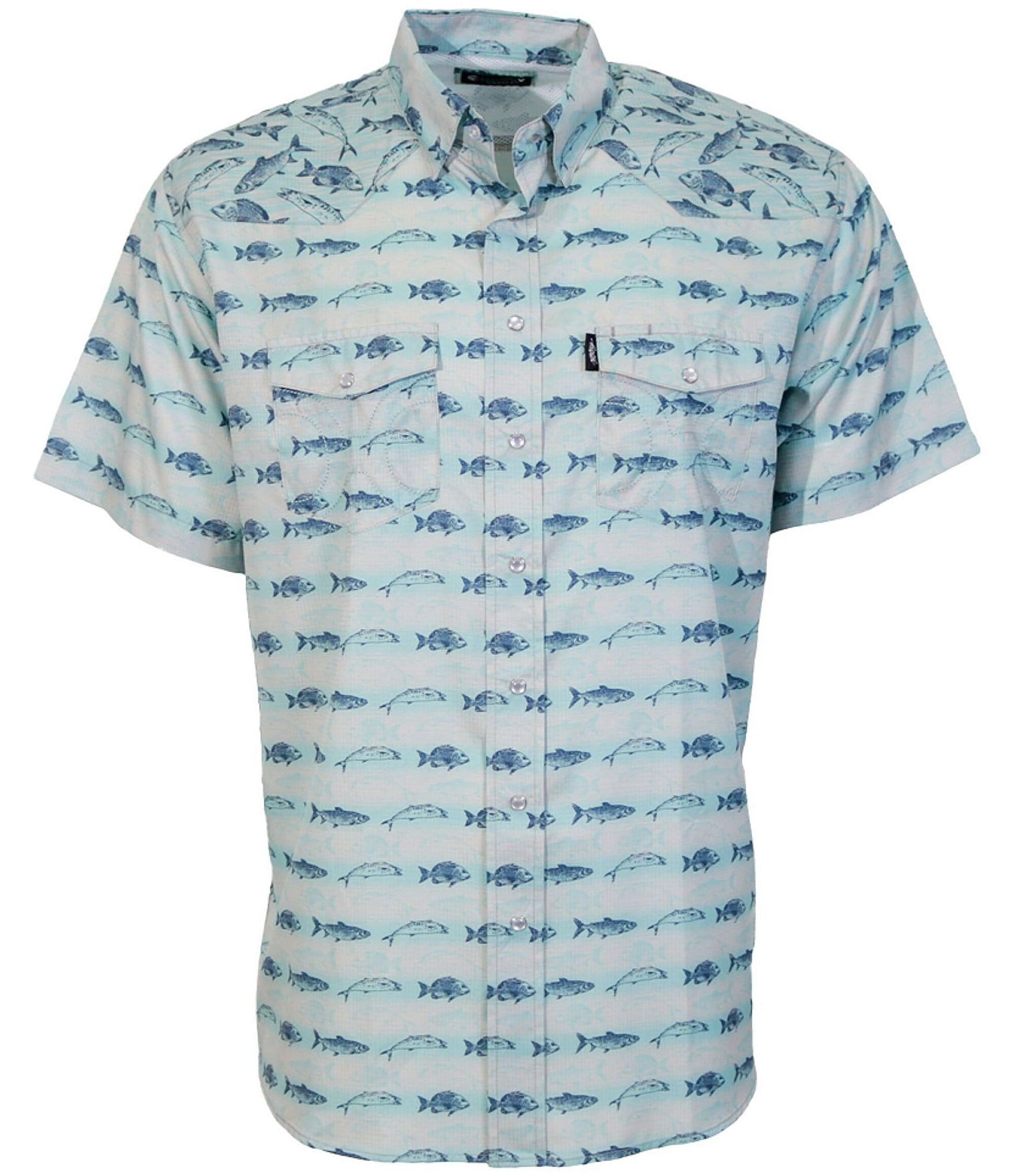 Hooey Short Sleeve Traditional Western Pearl Snap Shirt