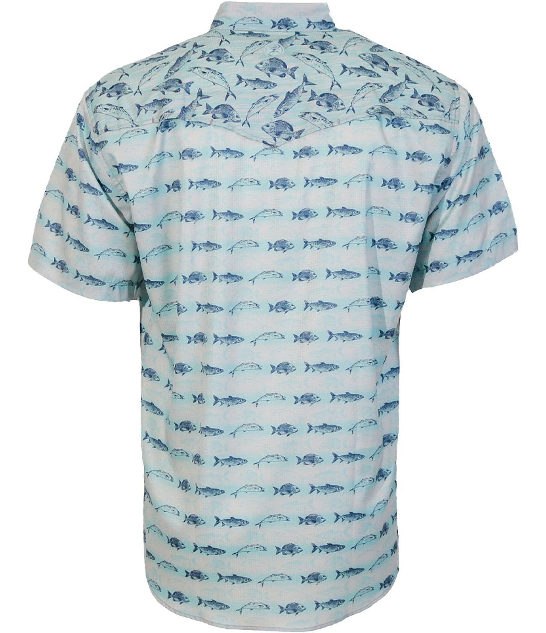 Hooey Short Sleeve Traditional Western Pearl Snap Shirt
