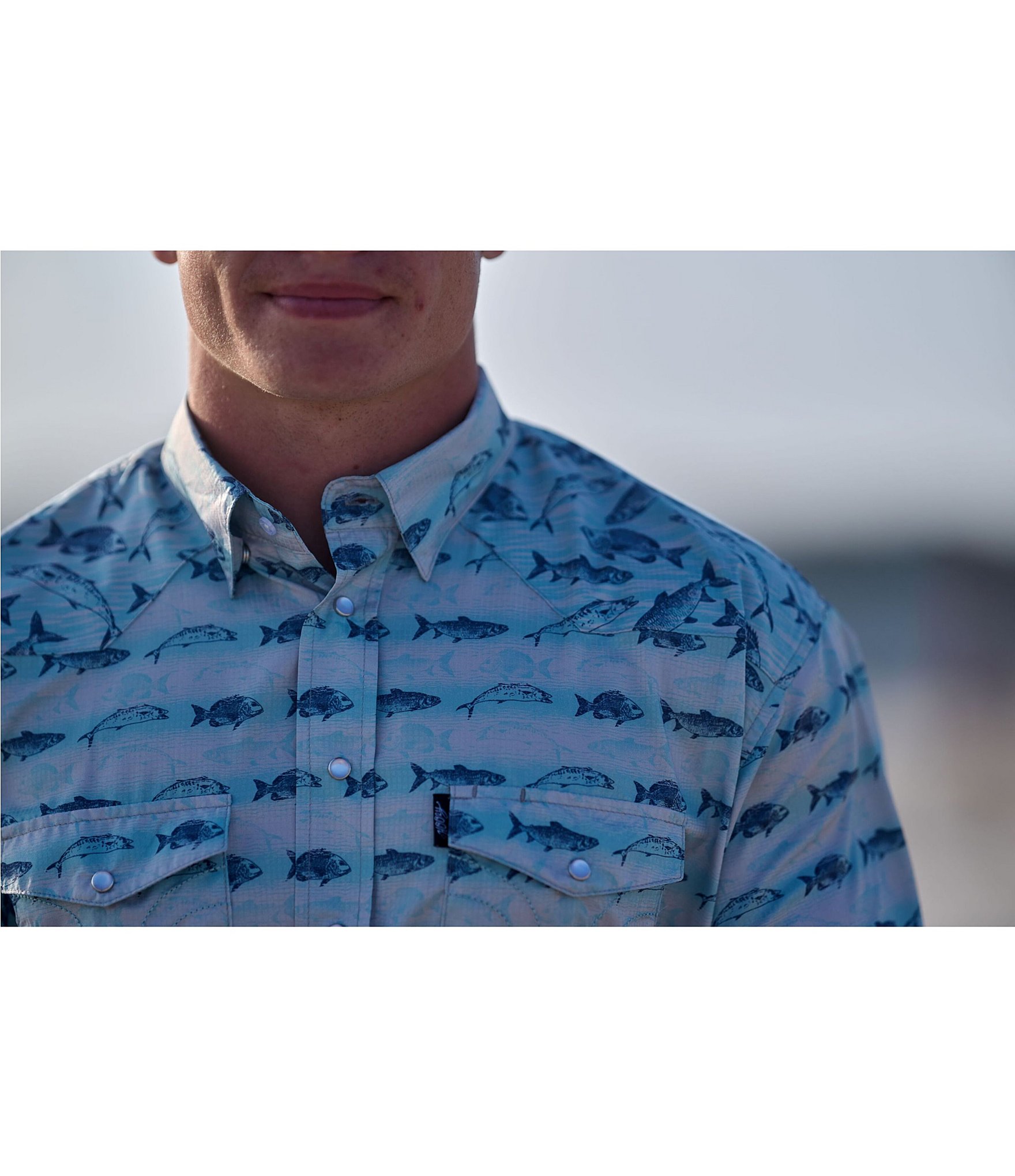 Hooey Short Sleeve Traditional Western Pearl Snap Shirt