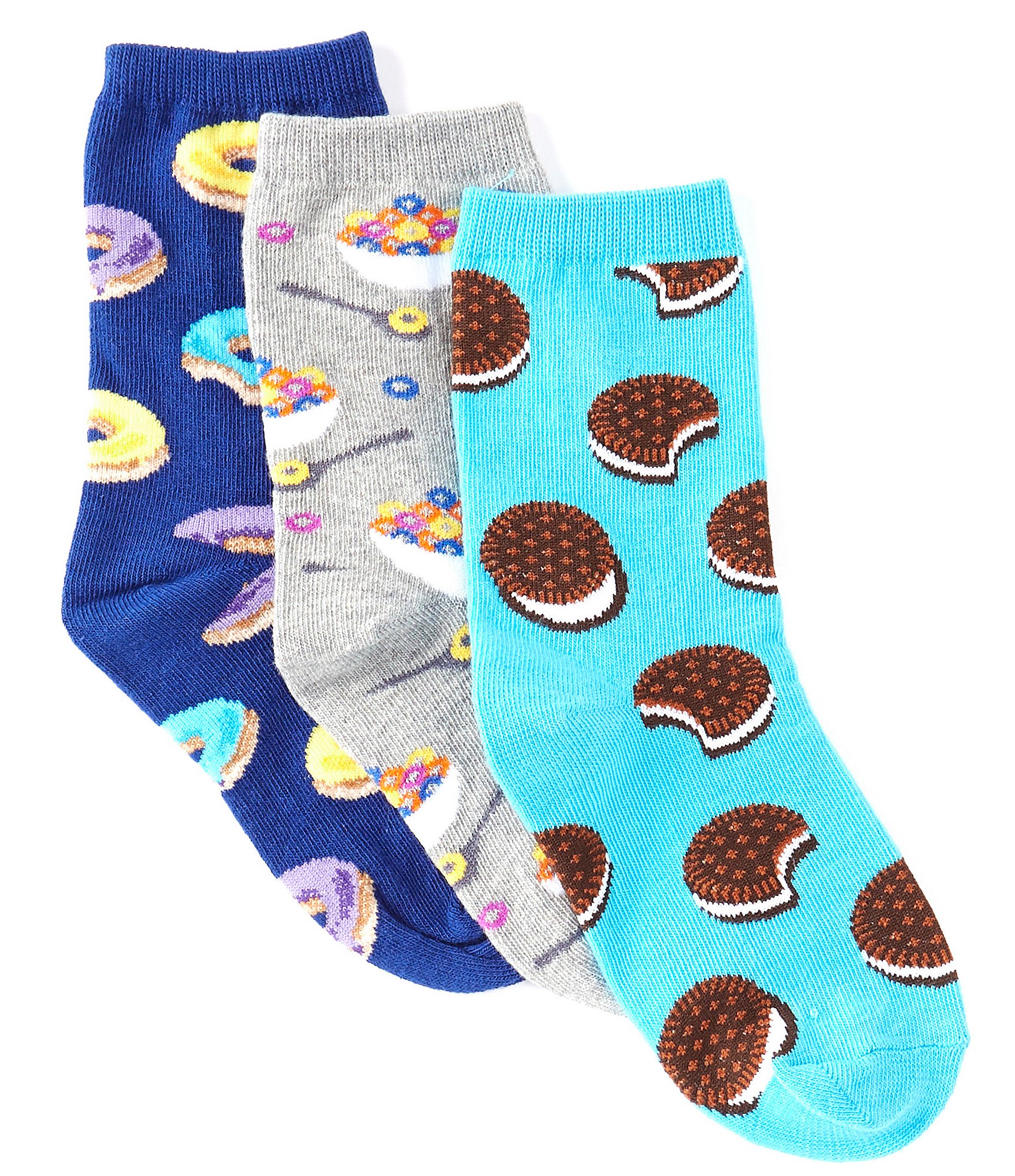Hot Sox Kids 3-Pack Sweets Socks